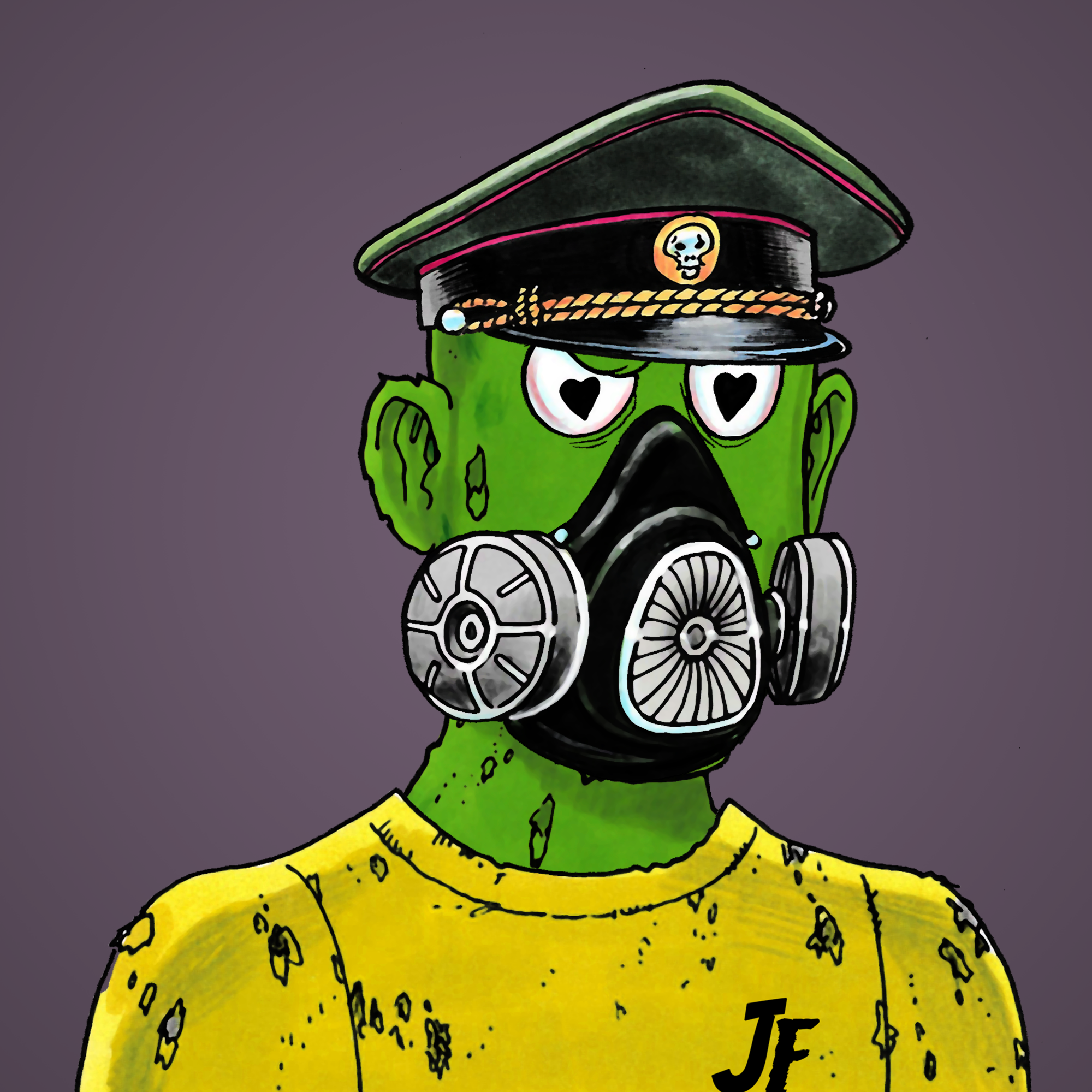 George Trosley - Jungle Freaks - Jungle Freak 841 - NFT # 841