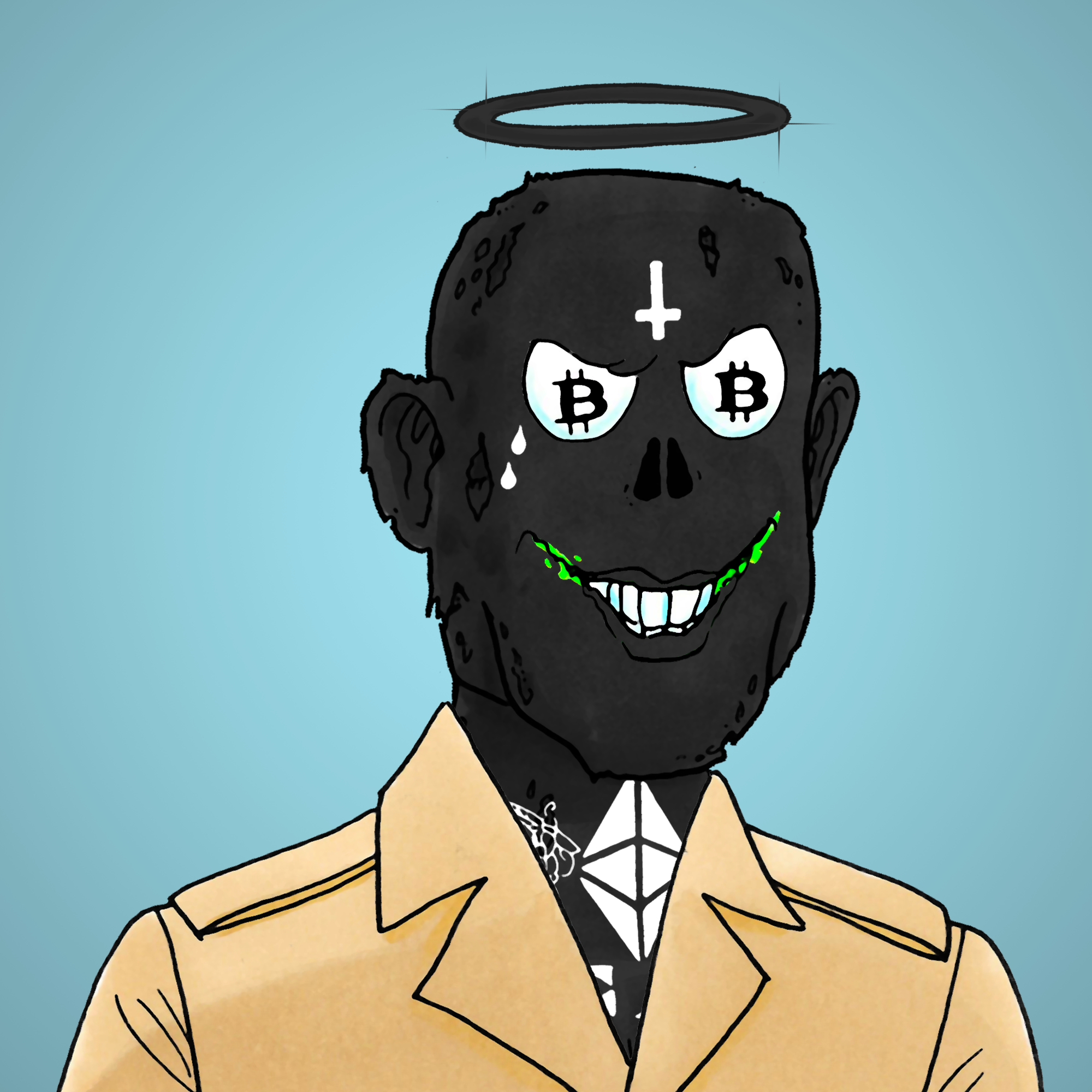 George Trosley - Jungle Freaks - Jungle Freak 8419 - NFT # 8419