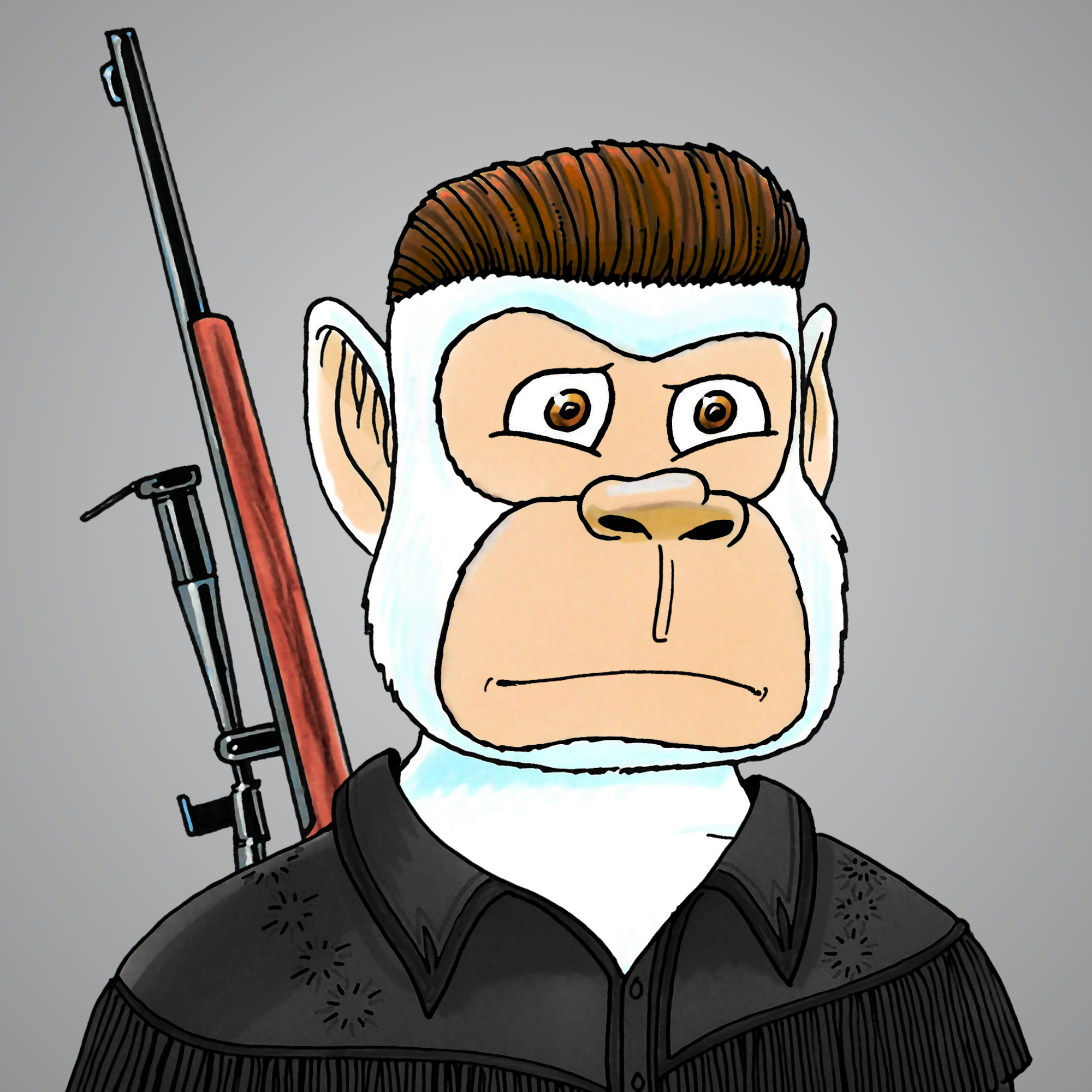 George Trosley - Jungle Freaks - Jungle Freak 842 - NFT # 842