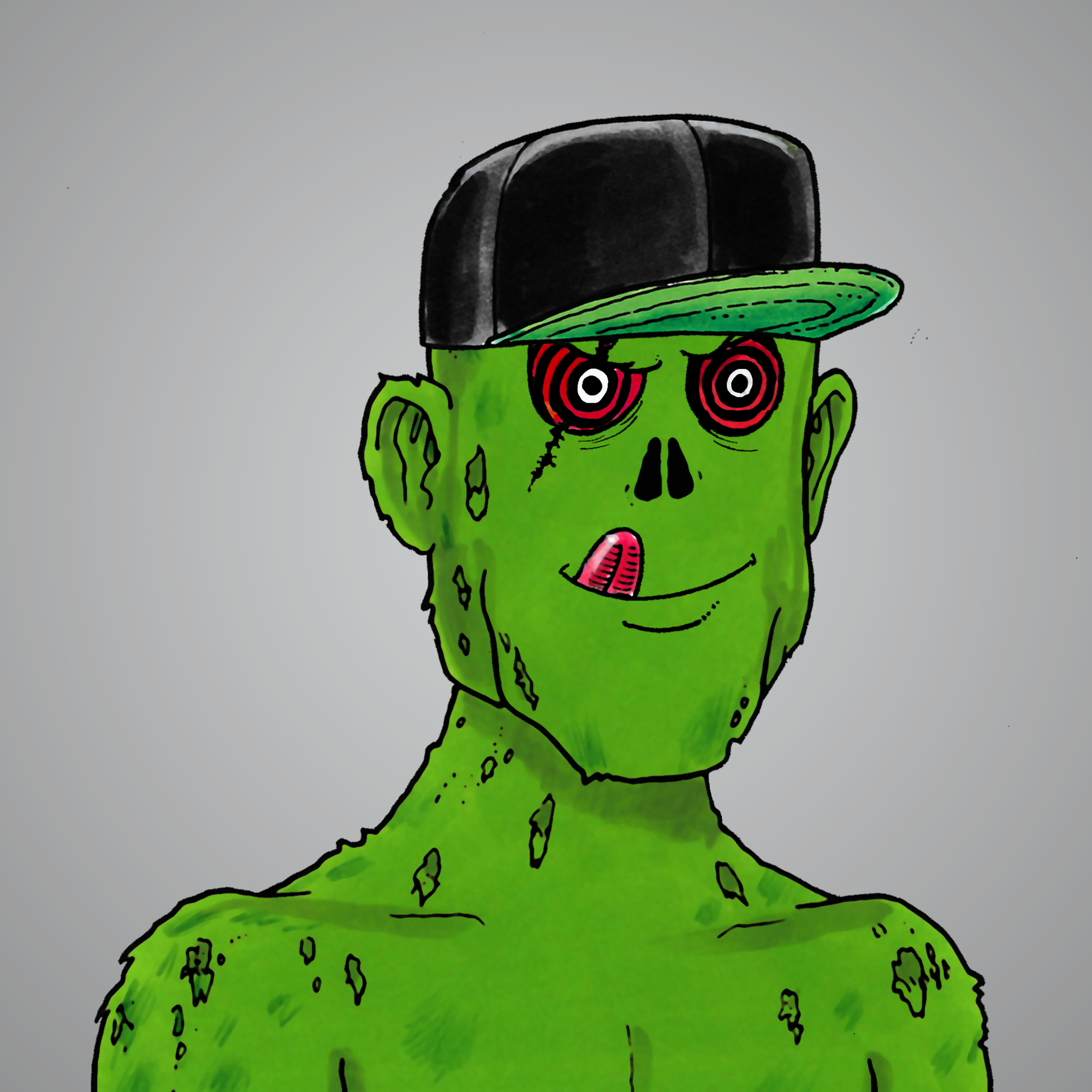 George Trosley - Jungle Freaks - Jungle Freak 8424 - NFT # 8424