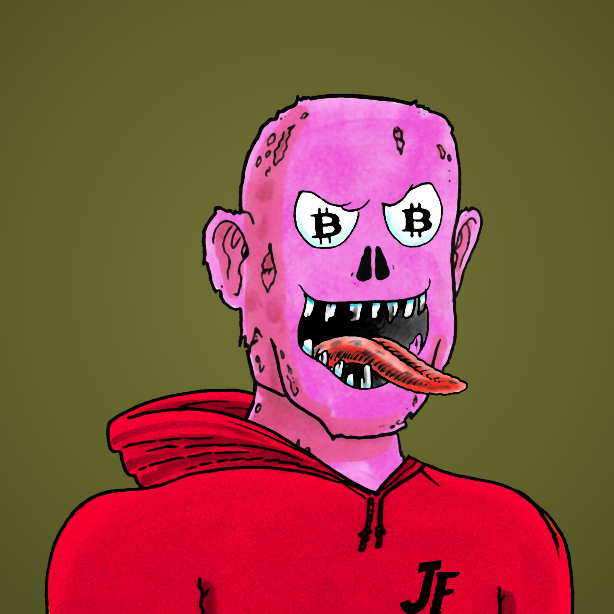 George Trosley - Jungle Freaks - Jungle Freak 8427 - NFT # 8427