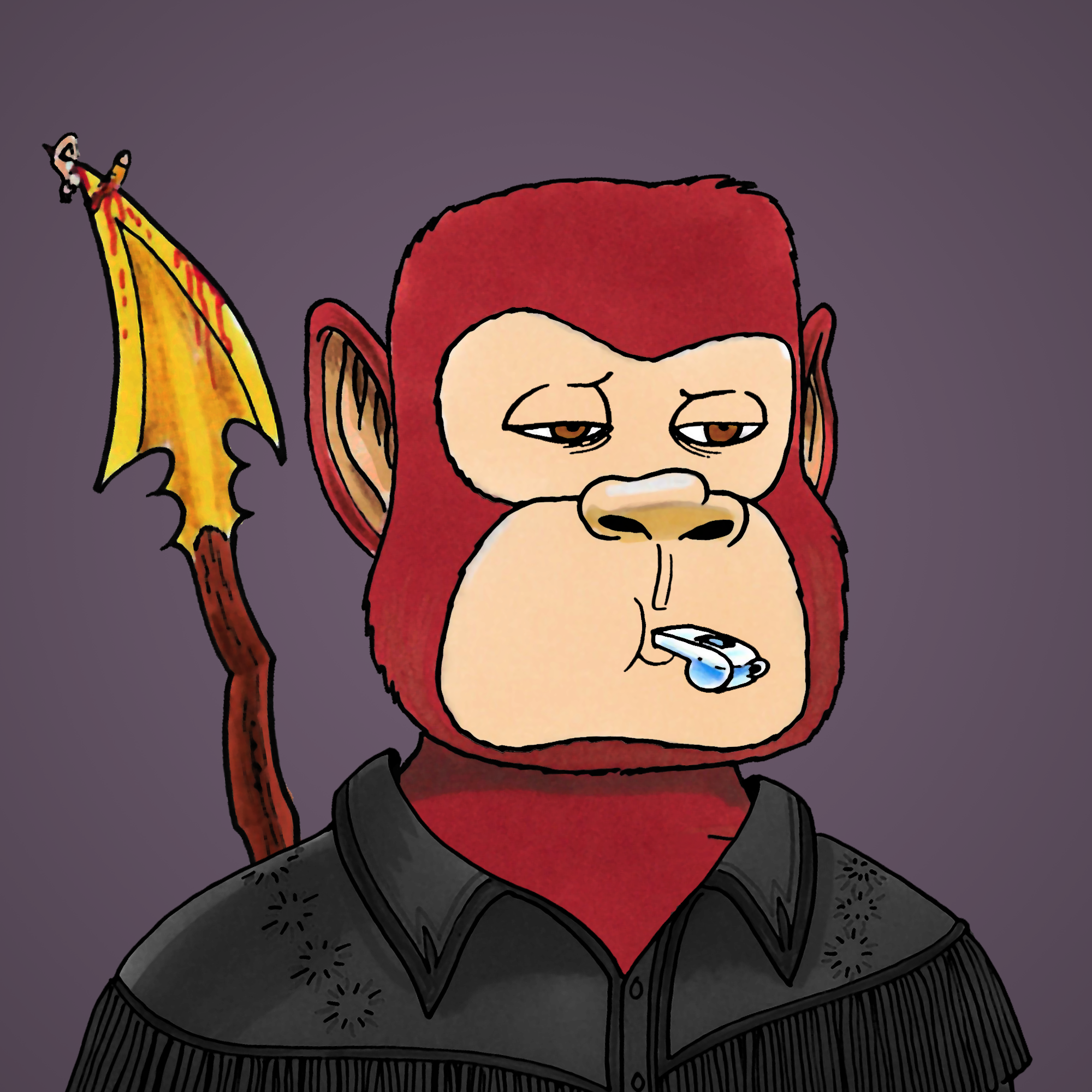 George Trosley - Jungle Freaks - Jungle Freak 8433 - NFT # 8433