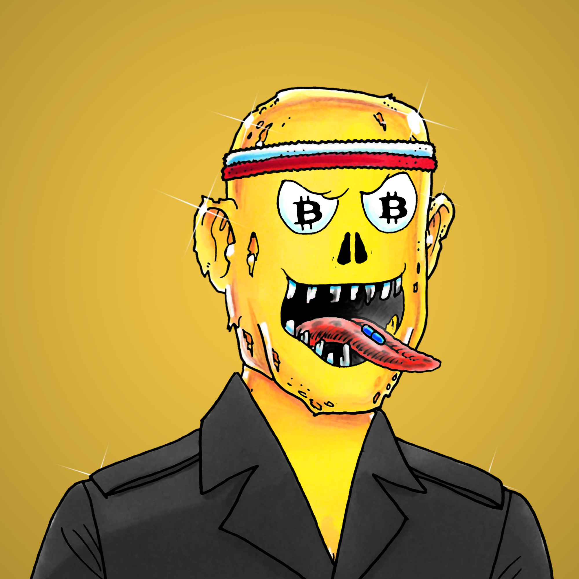 George Trosley - Jungle Freaks - Jungle Freak 8437 - NFT # 8437