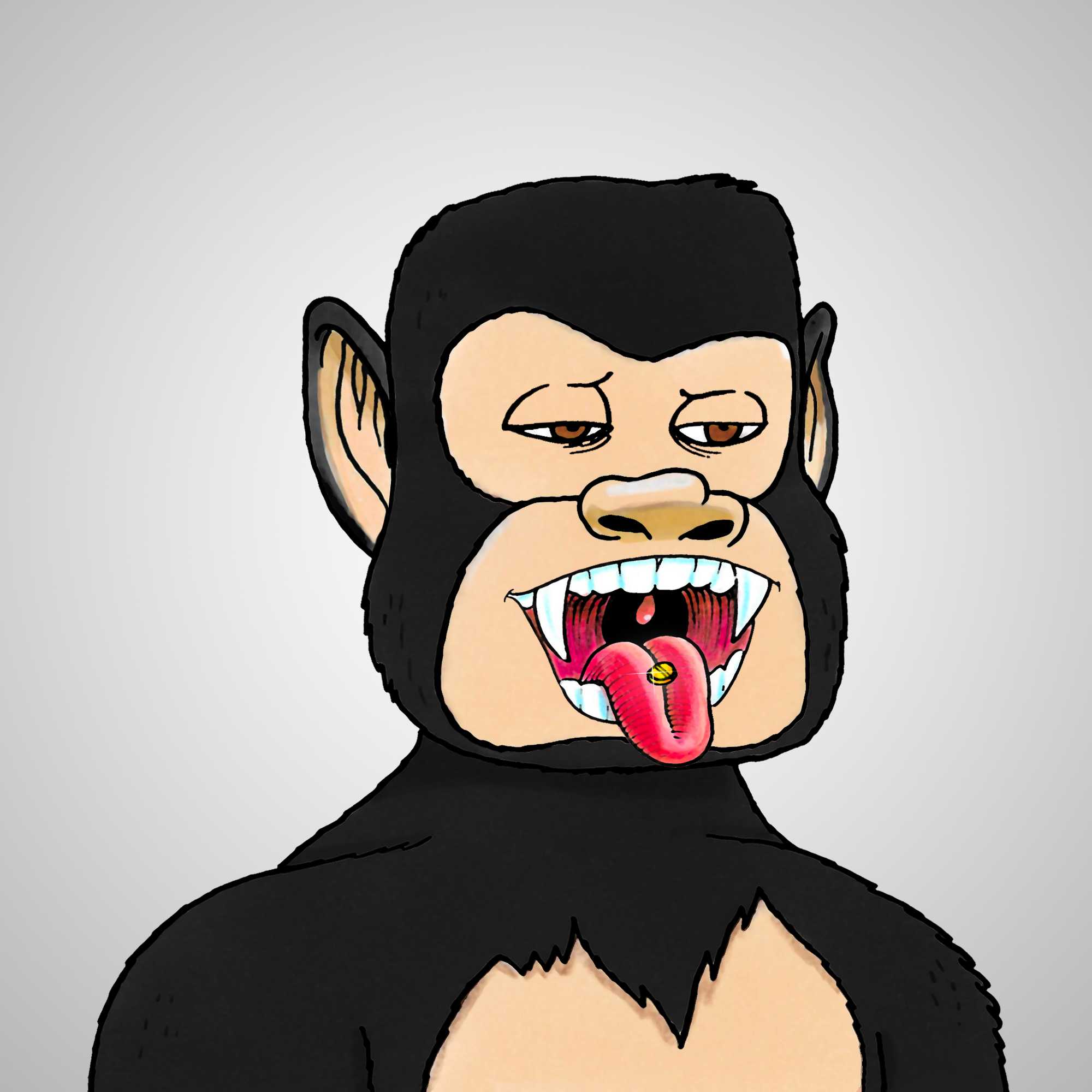 George Trosley - Jungle Freaks - Jungle Freak 8453 - NFT # 8453