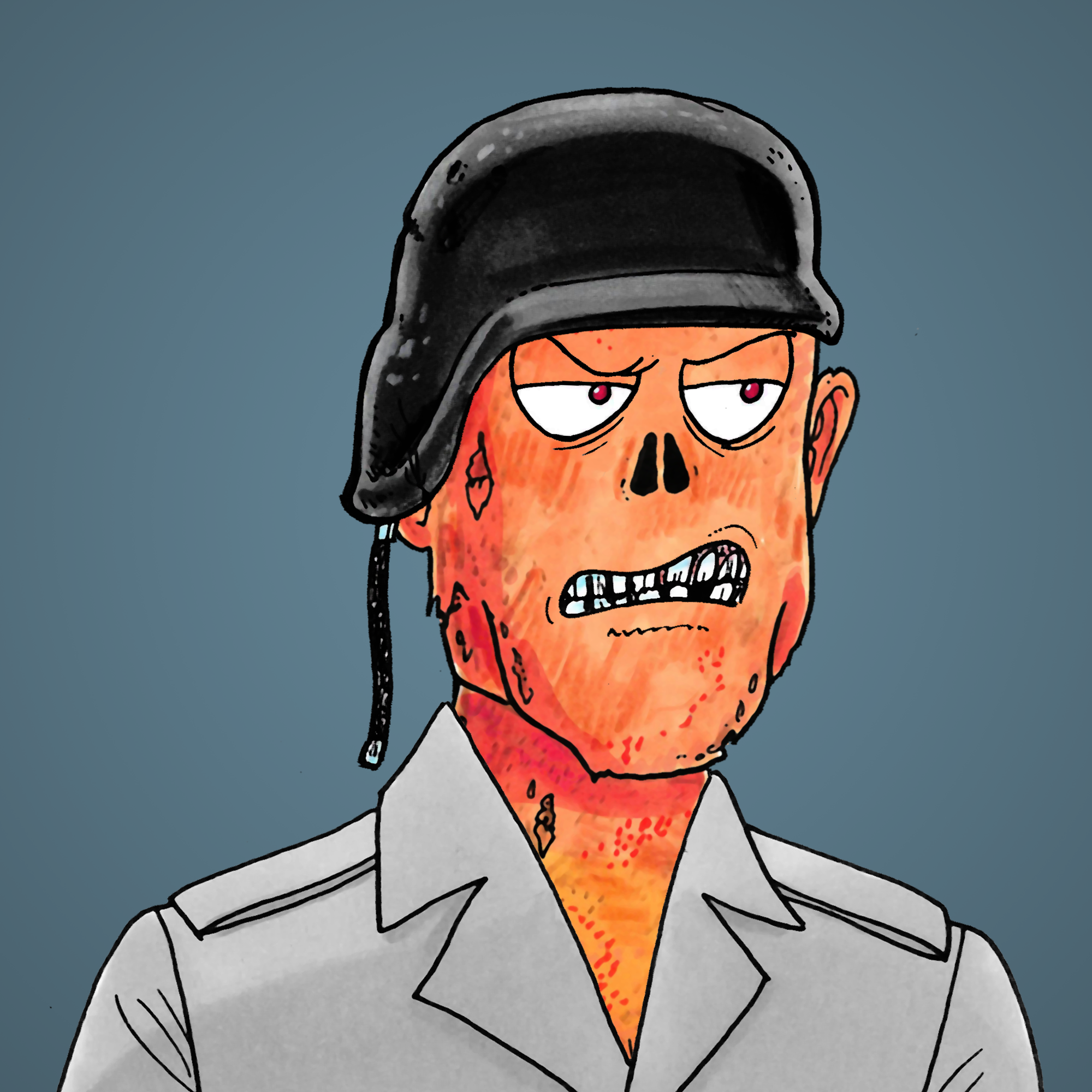 George Trosley - Jungle Freaks - Jungle Freak 8473 - NFT # 8473