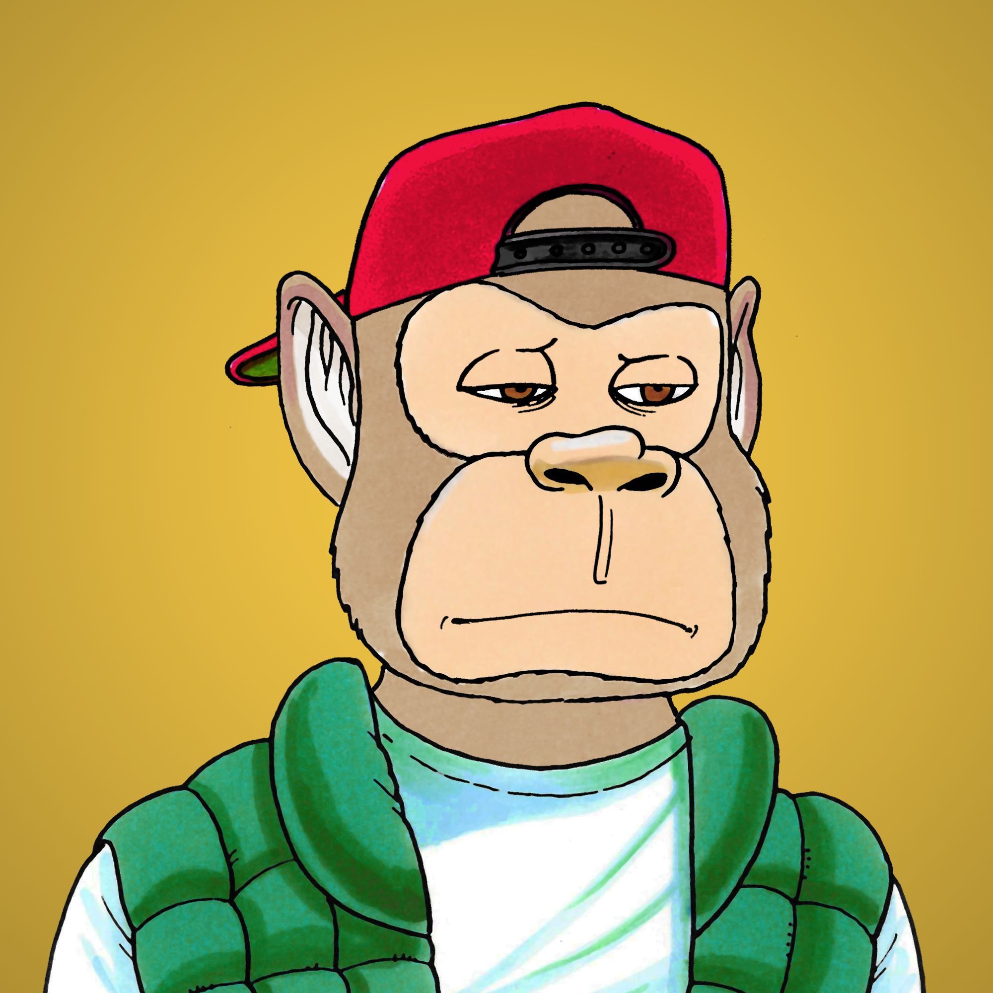 George Trosley - Jungle Freaks - Jungle Freak 848 - NFT # 848