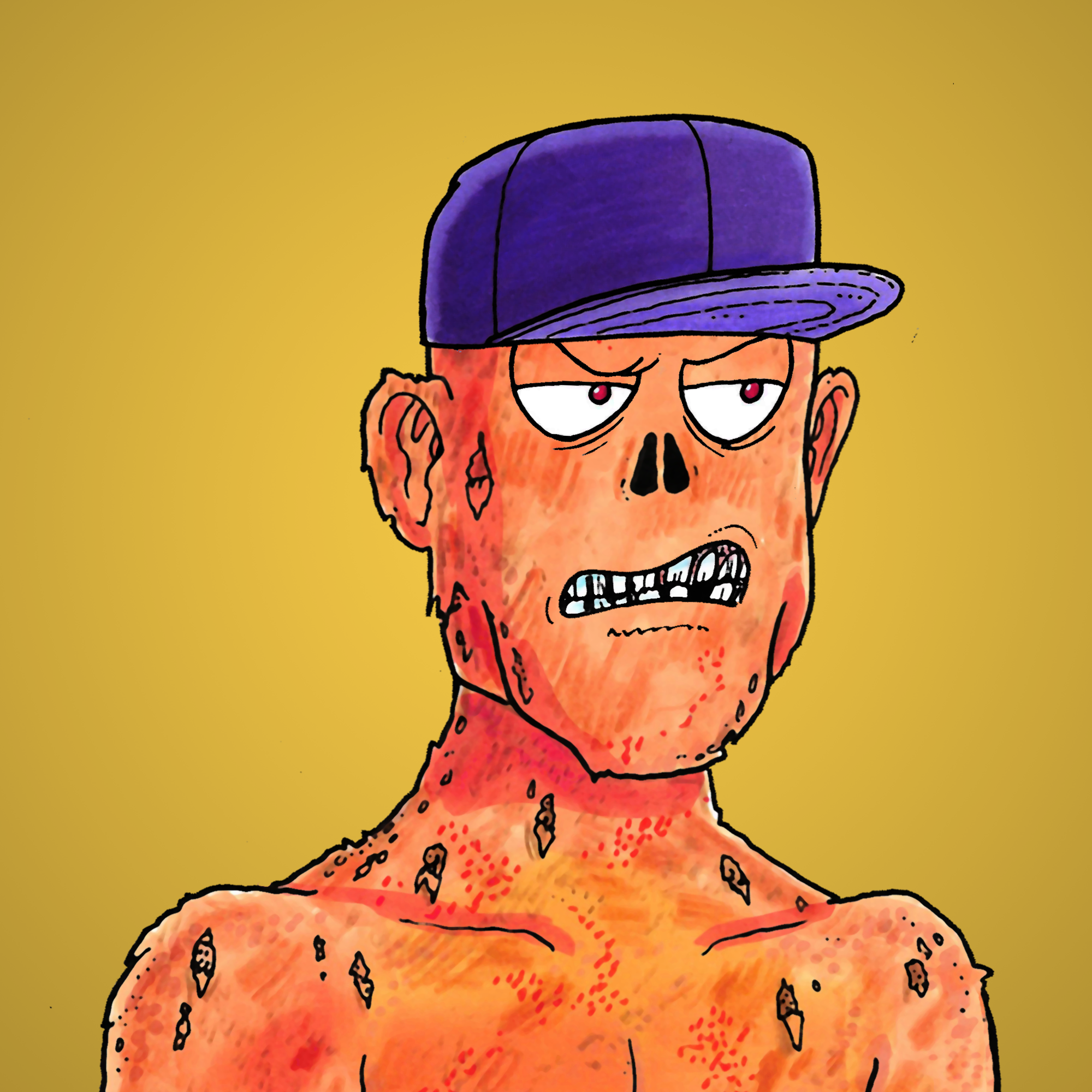 George Trosley - Jungle Freaks - Jungle Freak 8496 - NFT # 8496