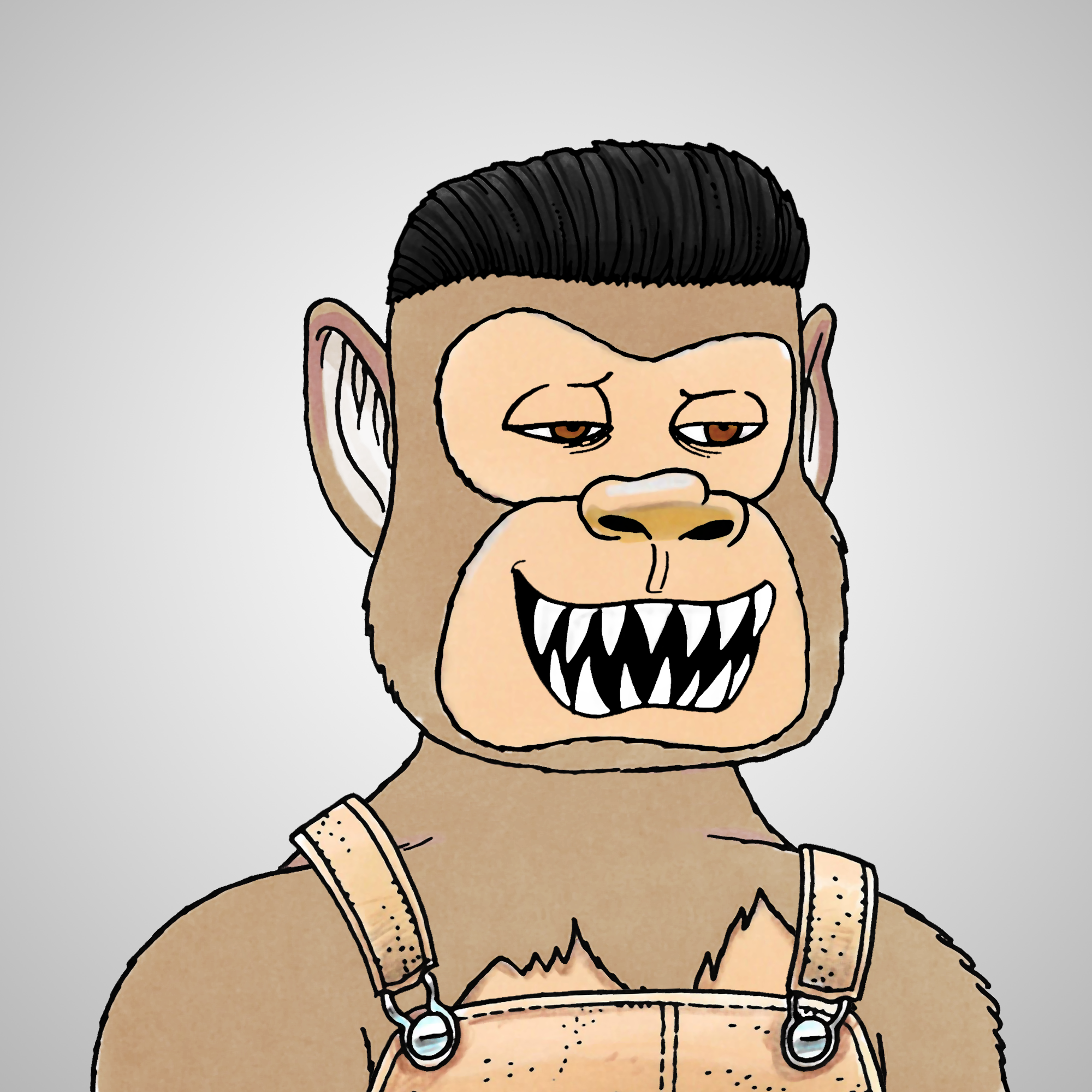 George Trosley - Jungle Freaks - Jungle Freak 850 - NFT # 850