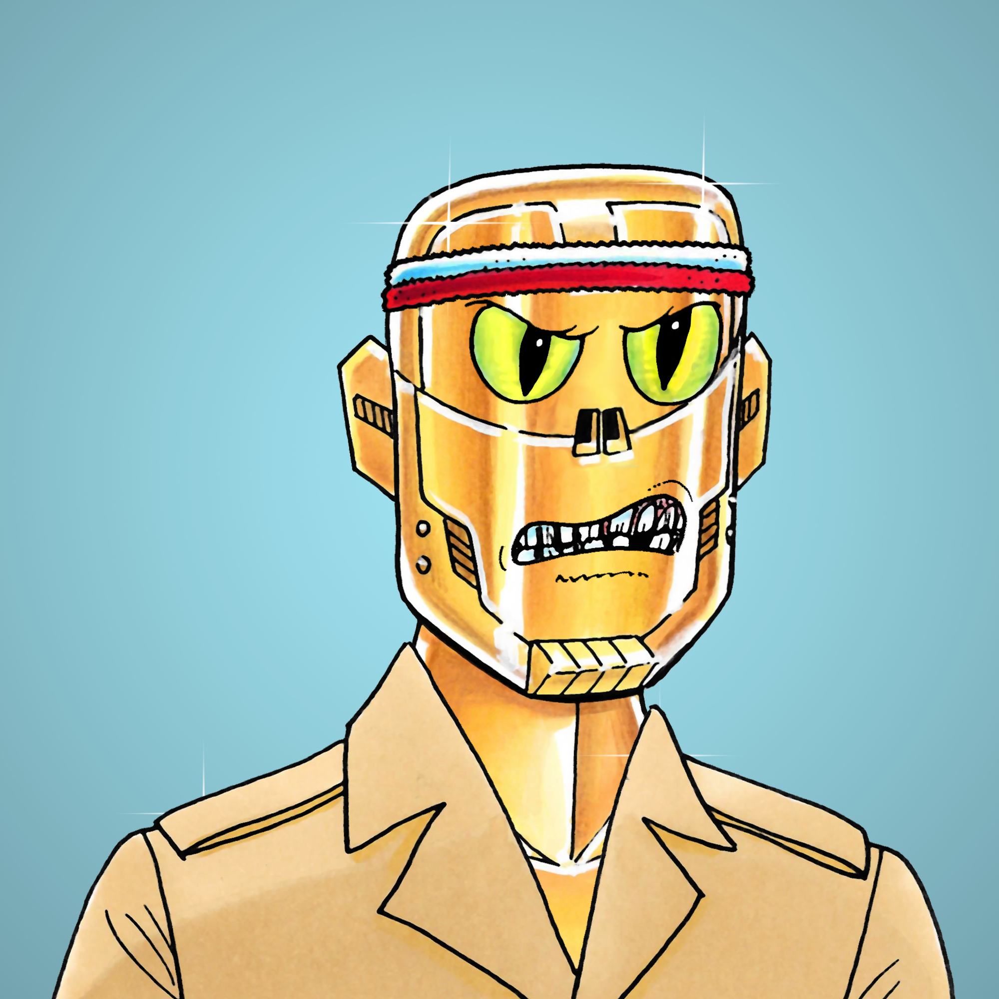 George Trosley - Jungle Freaks - Jungle Freak 8501 - NFT # 8501