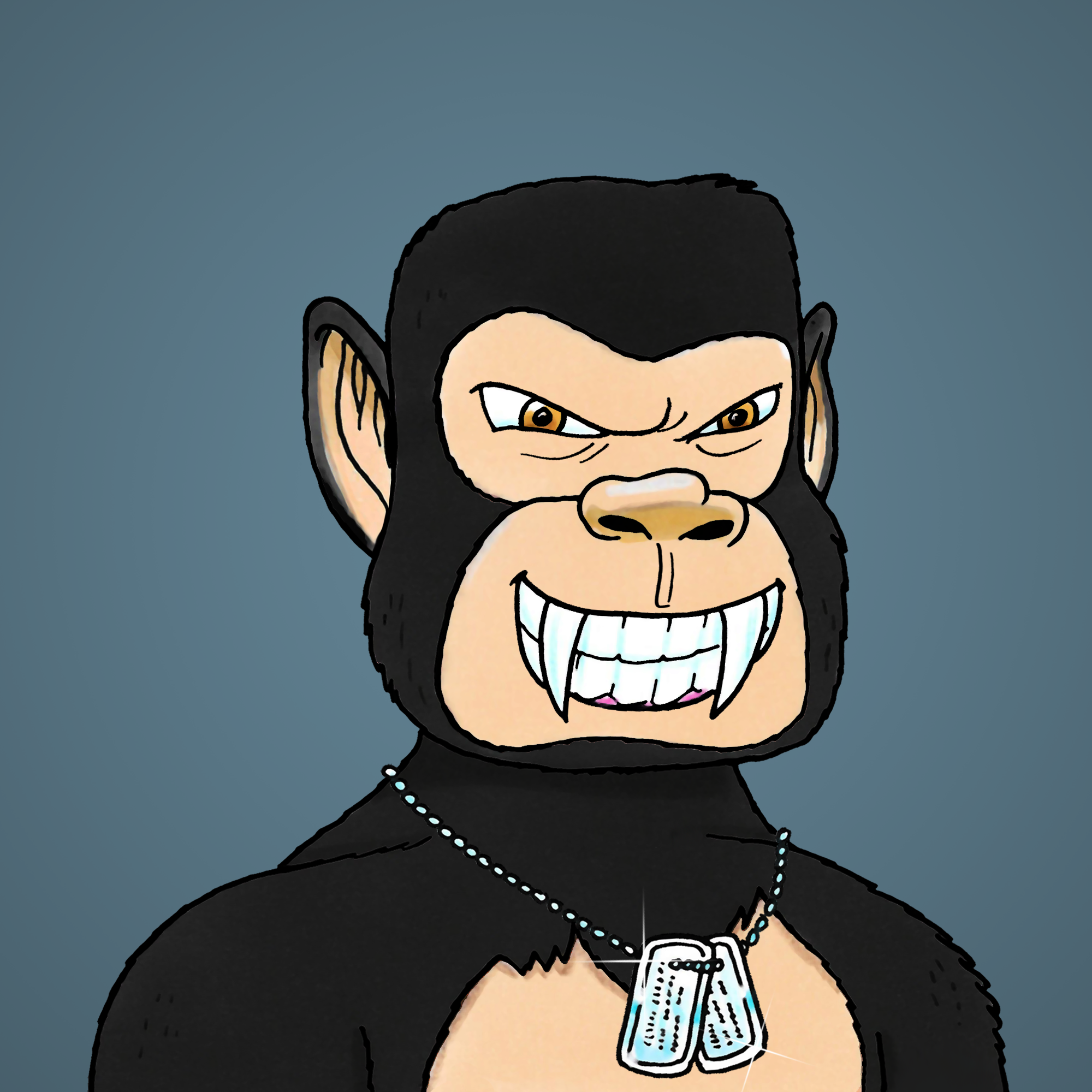 George Trosley - Jungle Freaks - Jungle Freak 8513 - NFT # 8513