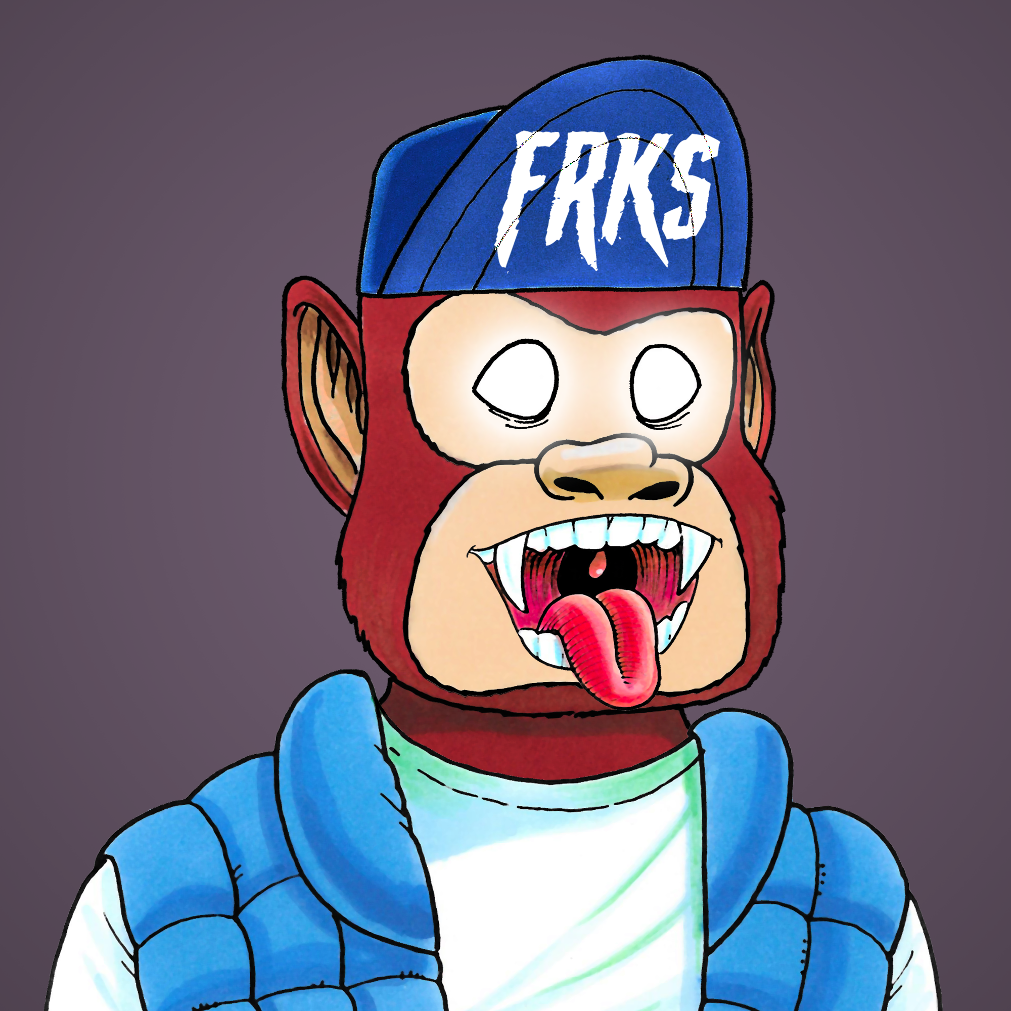 George Trosley - Jungle Freaks - Jungle Freak 8515 - NFT # 8515