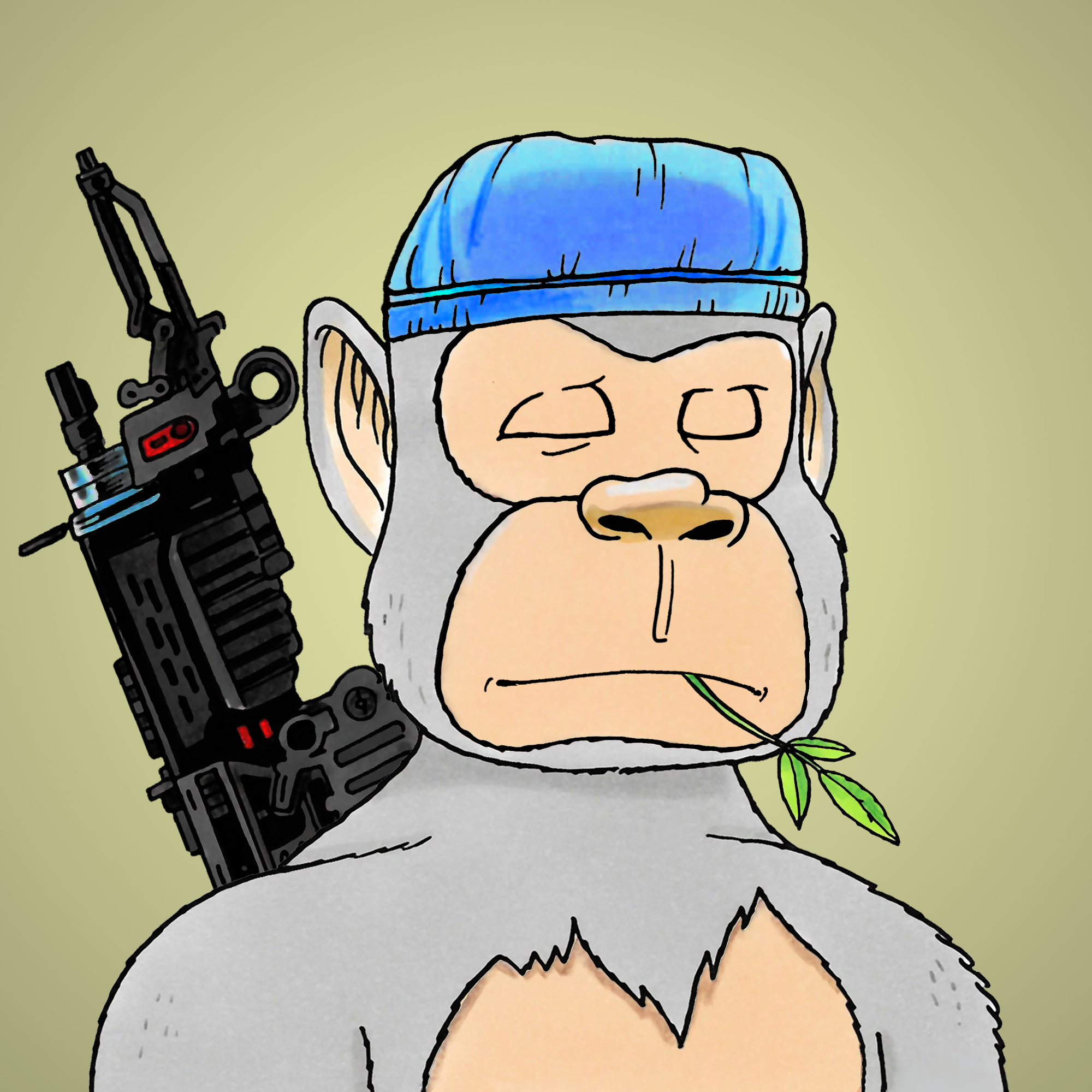 George Trosley - Jungle Freaks - Jungle Freak 852 - NFT # 852