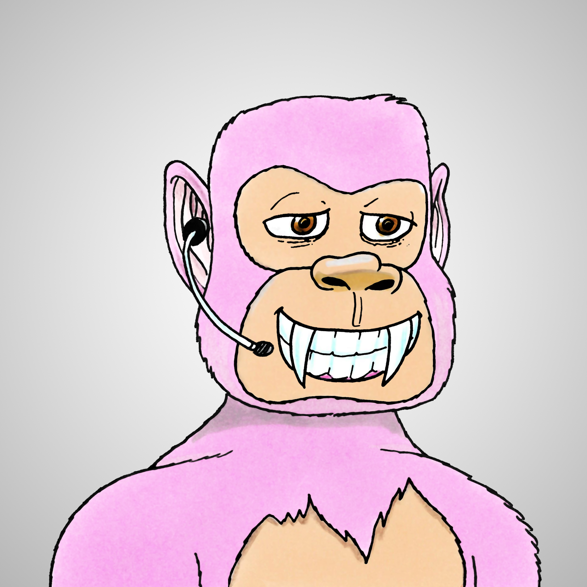 George Trosley - Jungle Freaks - Jungle Freak 8532 - NFT # 8532