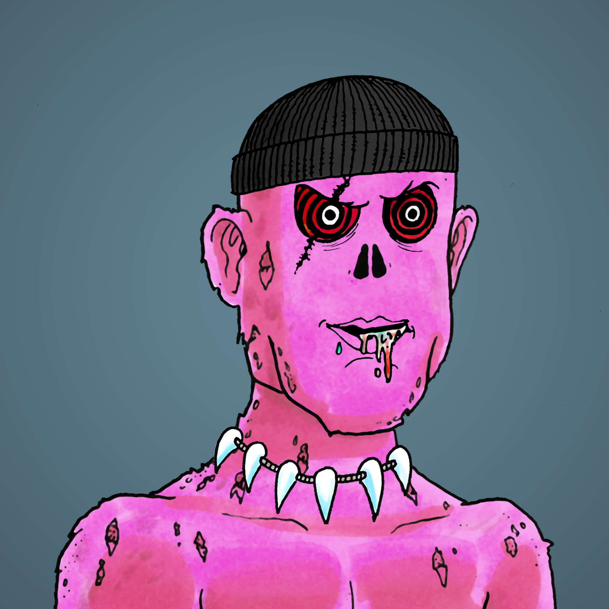 George Trosley - Jungle Freaks - Jungle Freak 855 - NFT # 855