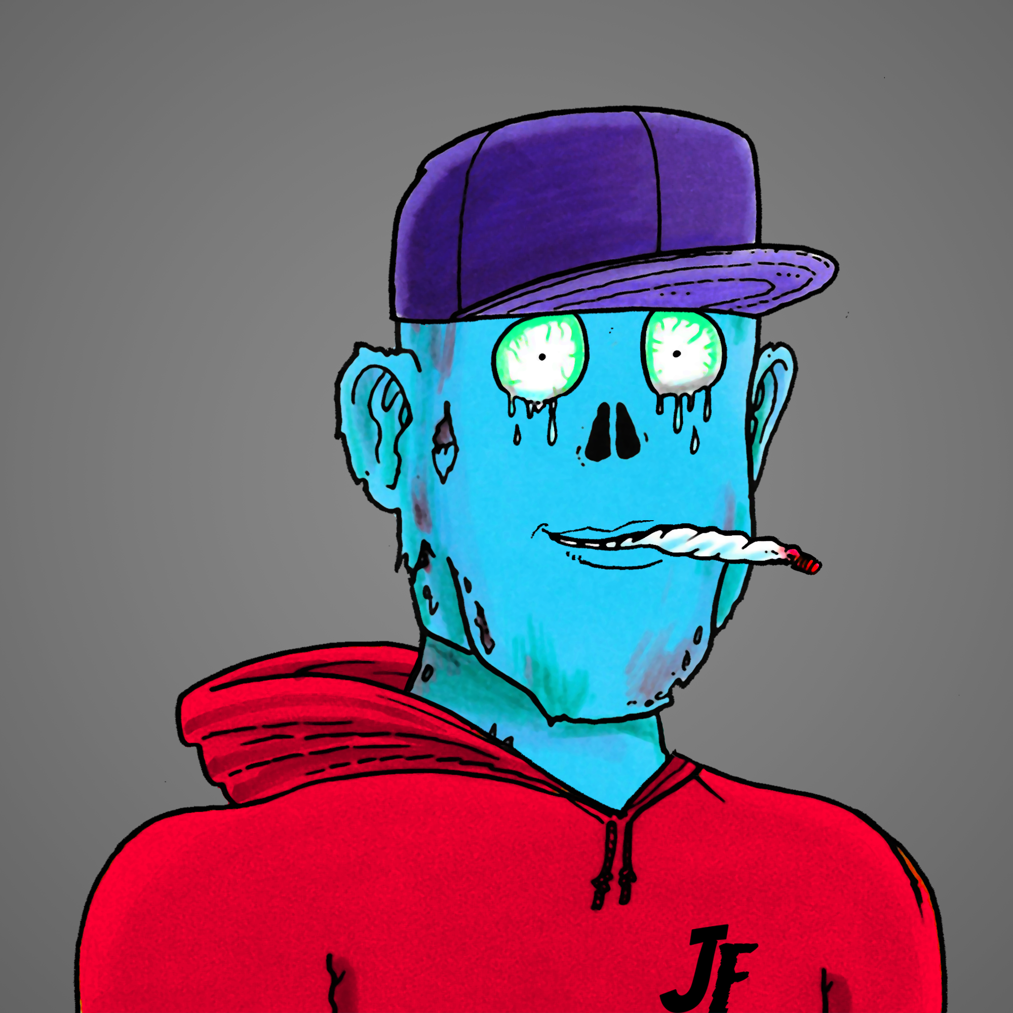 George Trosley - Jungle Freaks - Jungle Freak 8556 - NFT # 8556