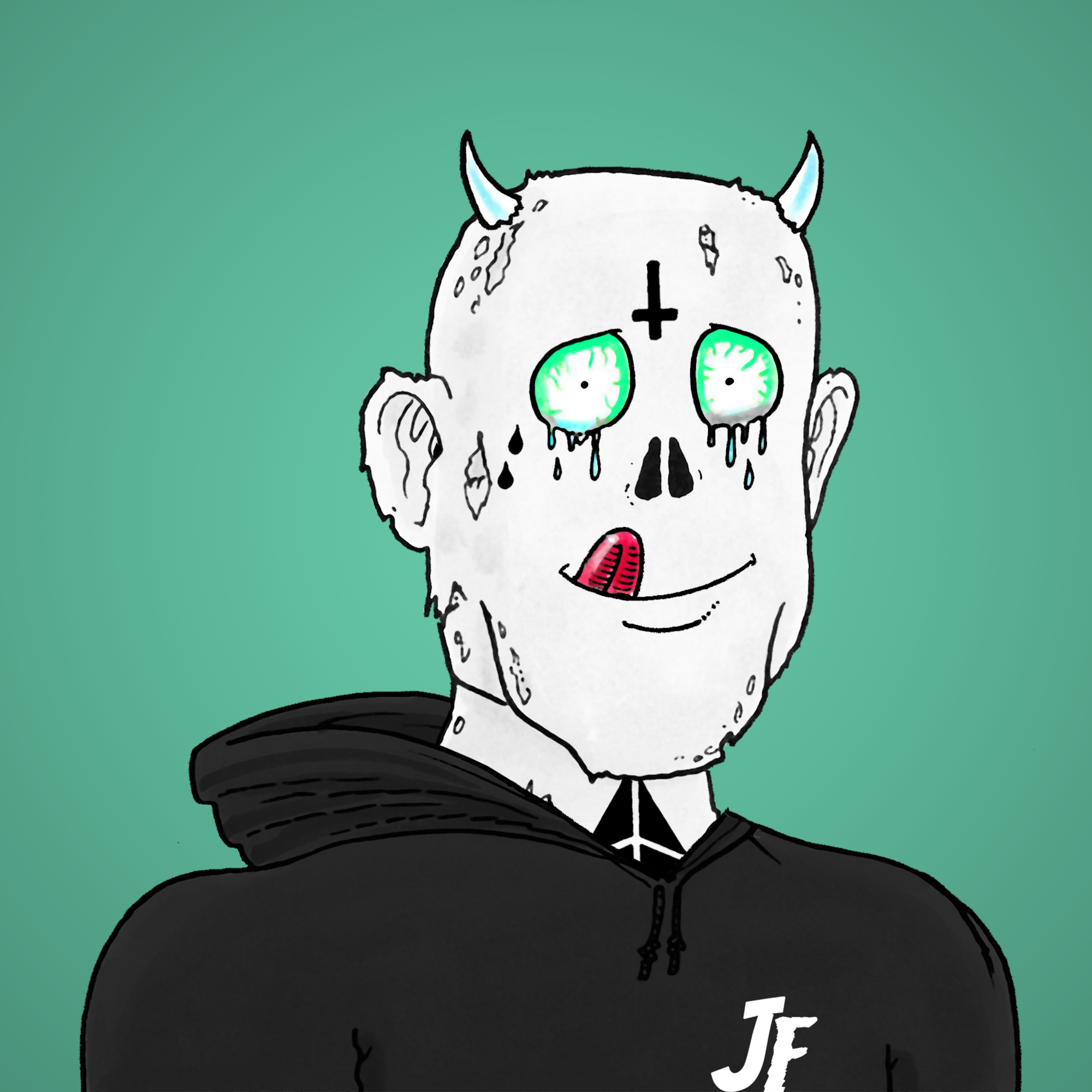 George Trosley - Jungle Freaks - Jungle Freak 8580 - NFT # 8580