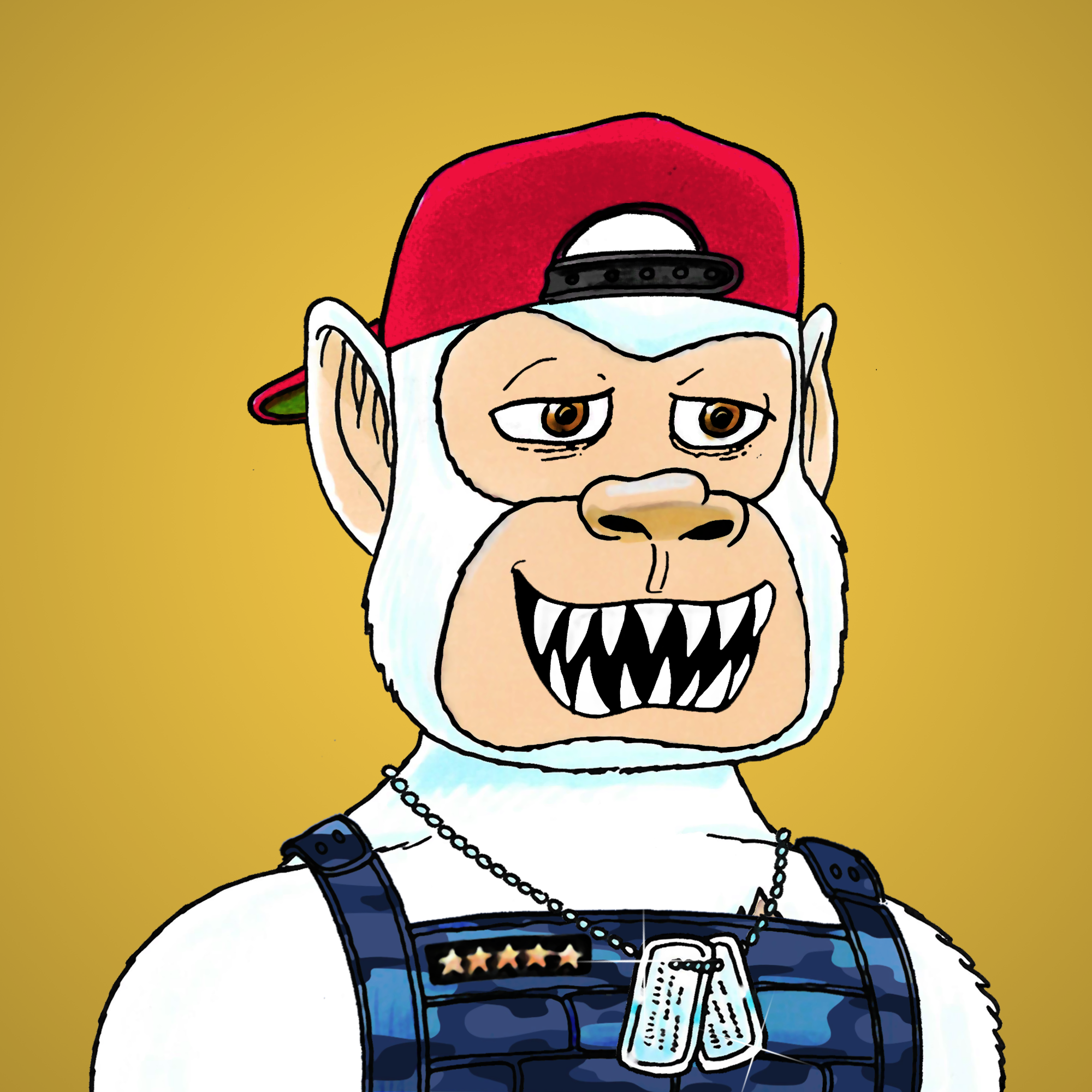 George Trosley - Jungle Freaks - Jungle Freak 86 - NFT # 86