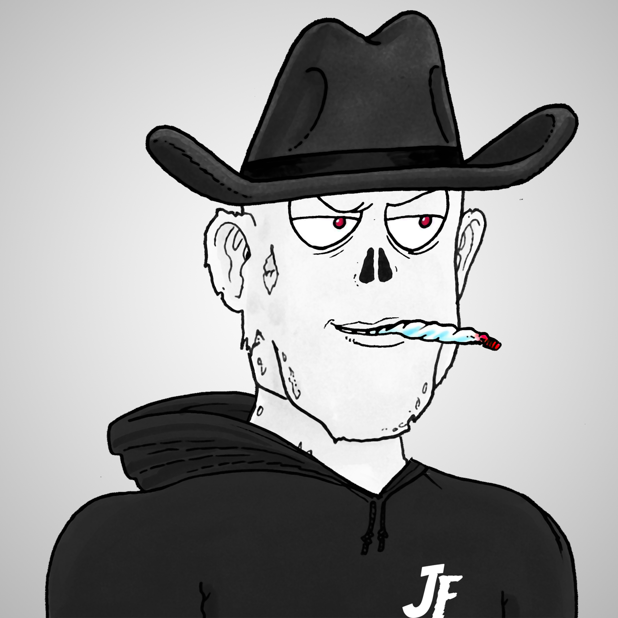 George Trosley - Jungle Freaks - Jungle Freak 8603 - NFT # 8603