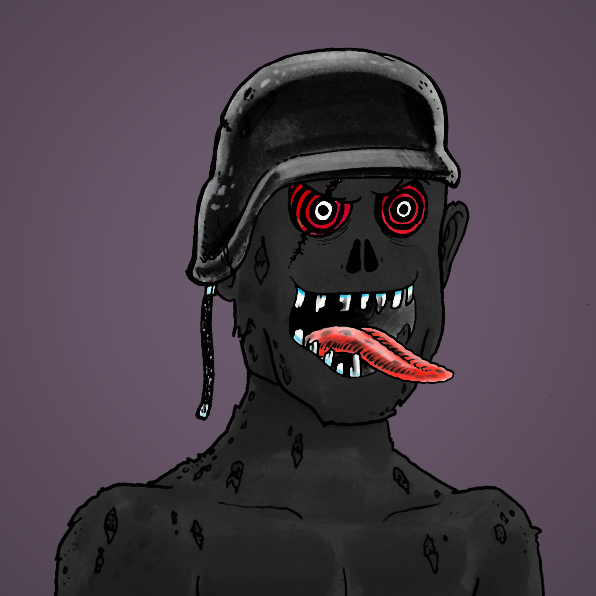 George Trosley - Jungle Freaks - Jungle Freak 8627 - NFT # 8627