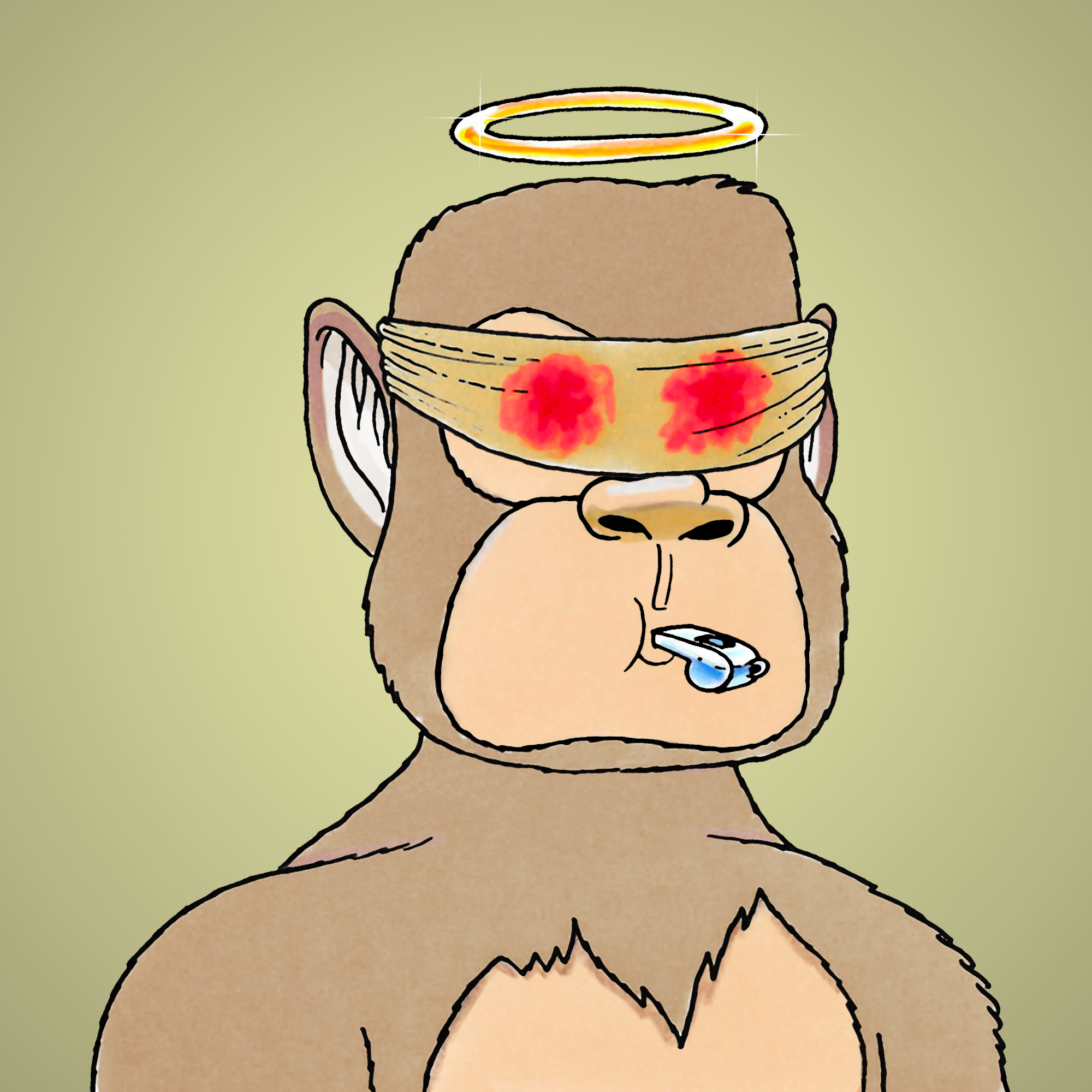 George Trosley - Jungle Freaks - Jungle Freak 8646 - NFT # 8646