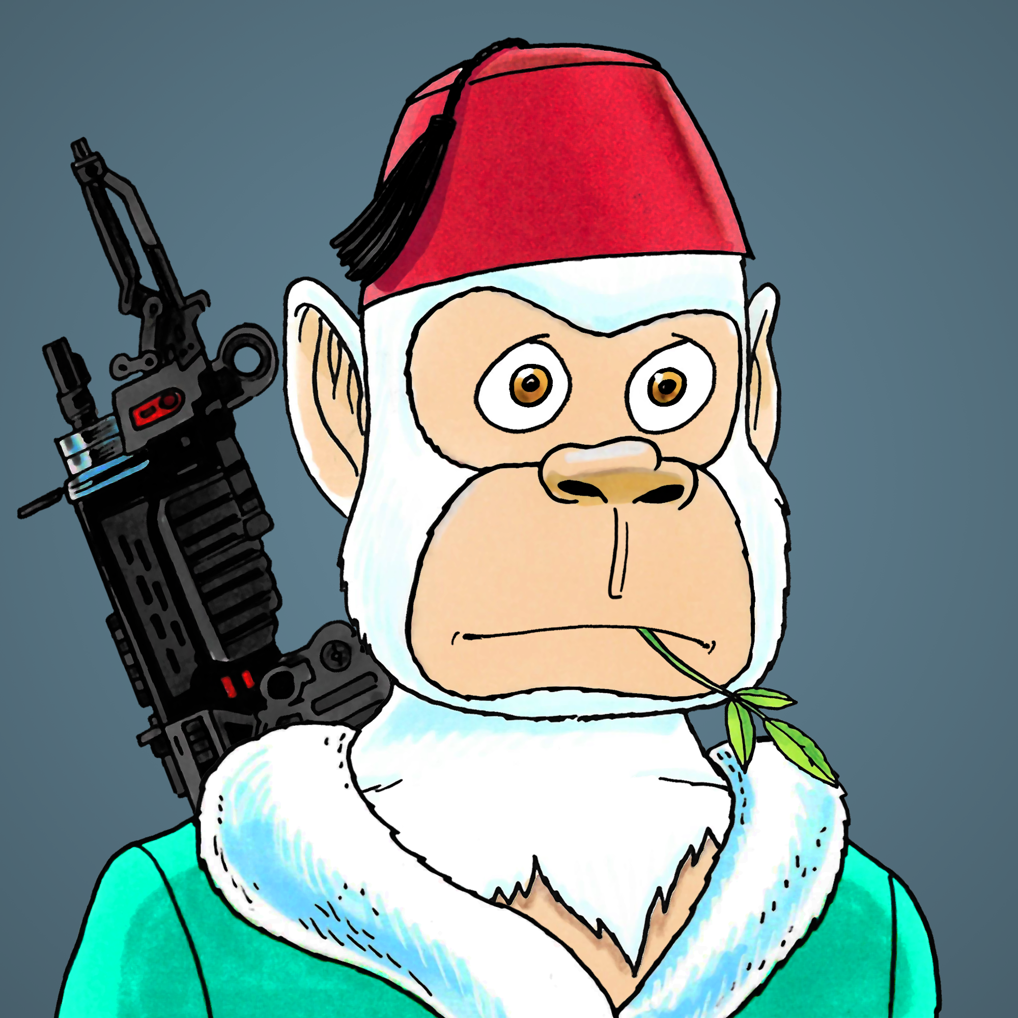 George Trosley - Jungle Freaks - Jungle Freak 8651 - NFT # 8651