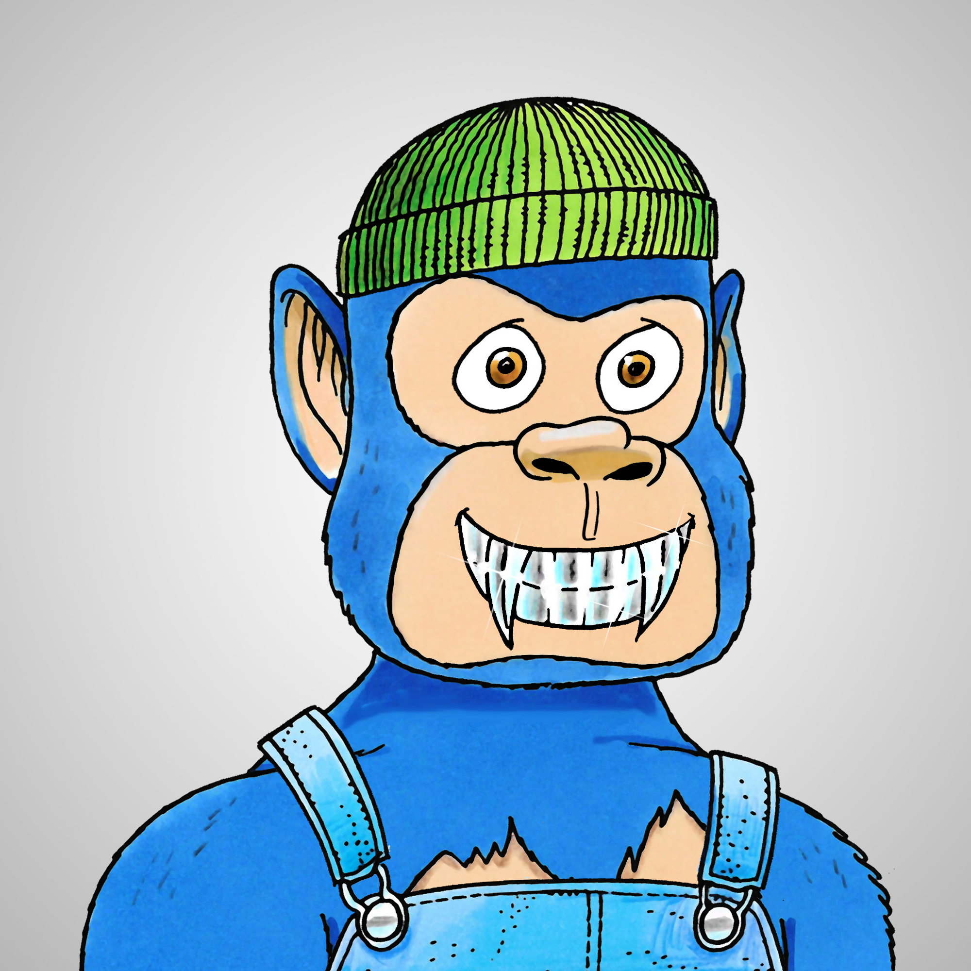 George Trosley - Jungle Freaks - Jungle Freak 8660 - NFT # 8660