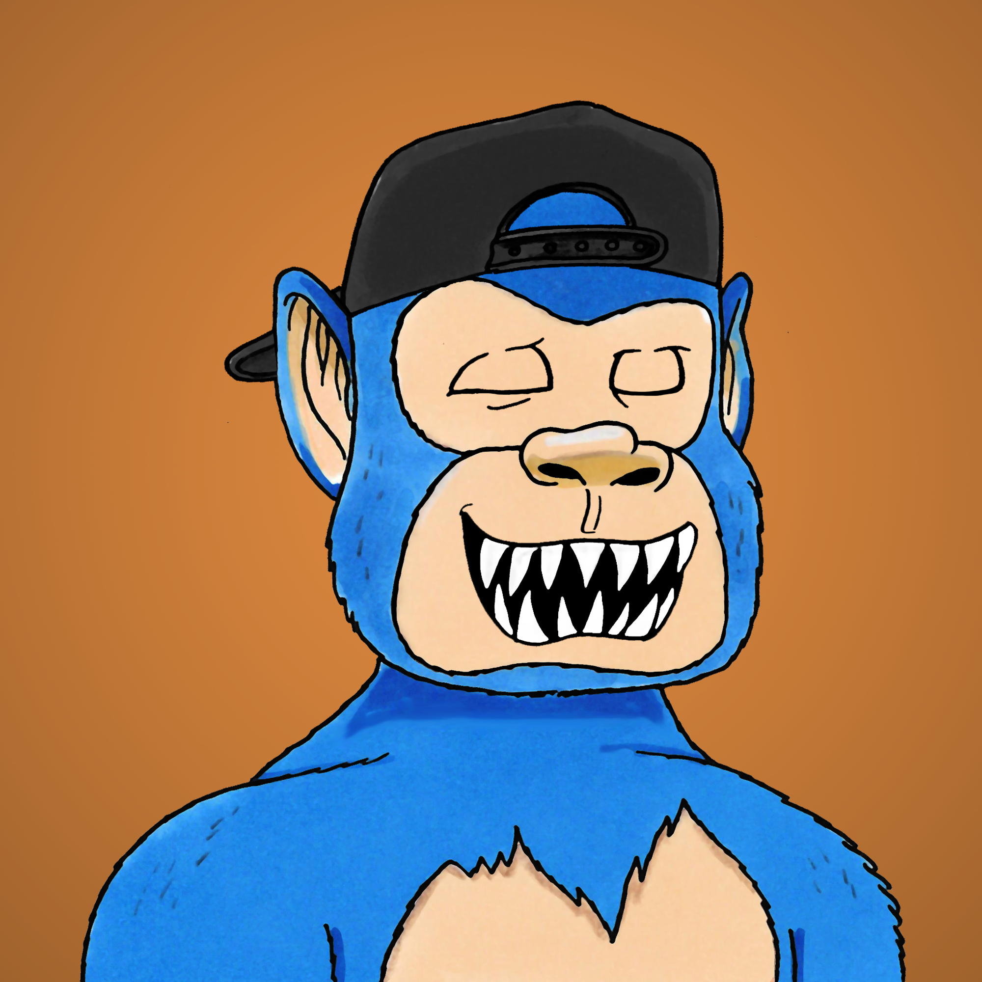 George Trosley - Jungle Freaks - Jungle Freak 8663 - NFT # 8663