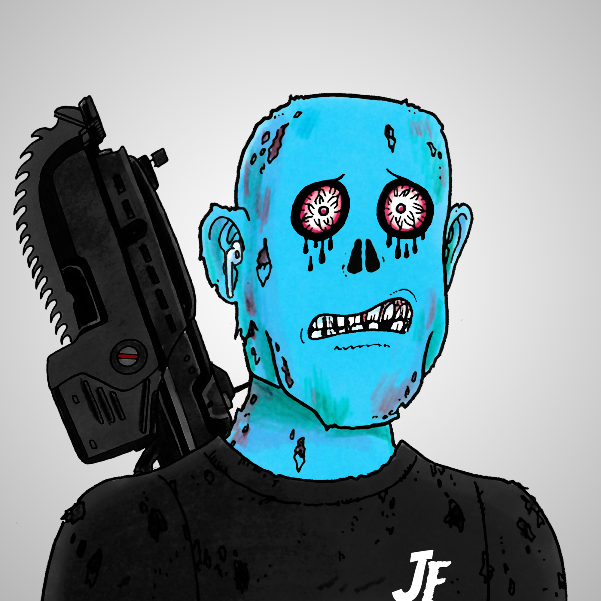 George Trosley - Jungle Freaks - Jungle Freak 8666 - NFT # 8666