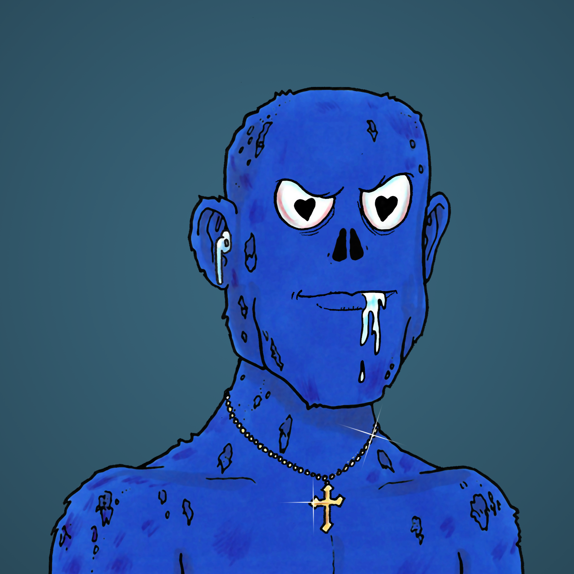 George Trosley - Jungle Freaks - Jungle Freak 87 - NFT # 87