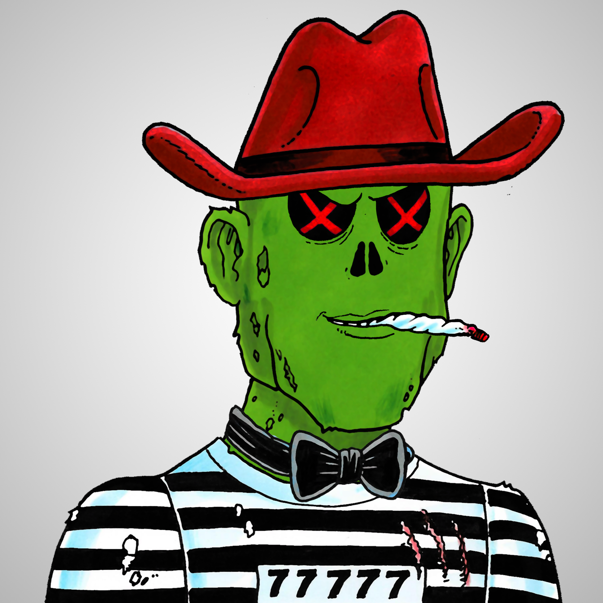 George Trosley - Jungle Freaks - Jungle Freak 8700 - NFT # 8700