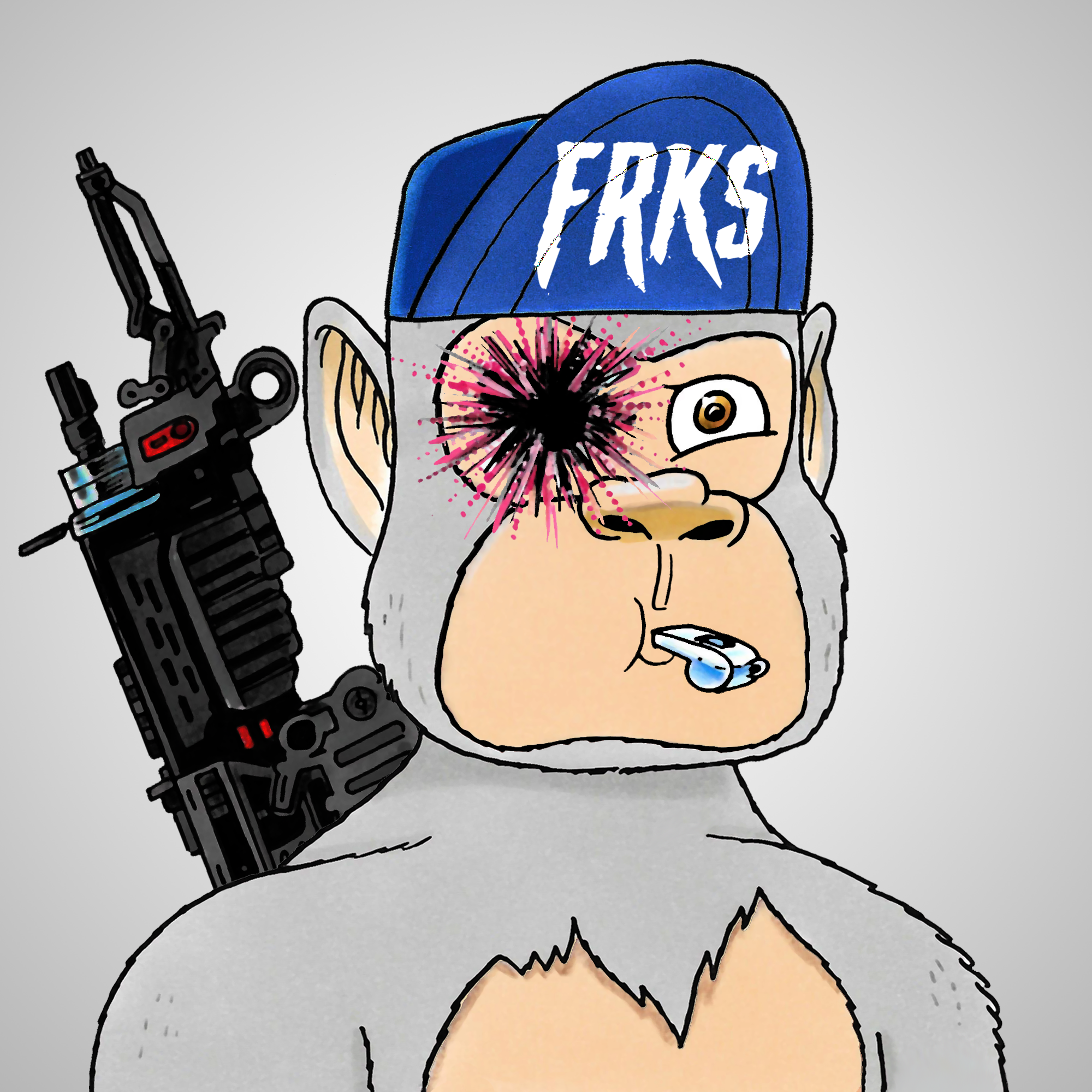 George Trosley - Jungle Freaks - Jungle Freak 8706 - NFT # 8706