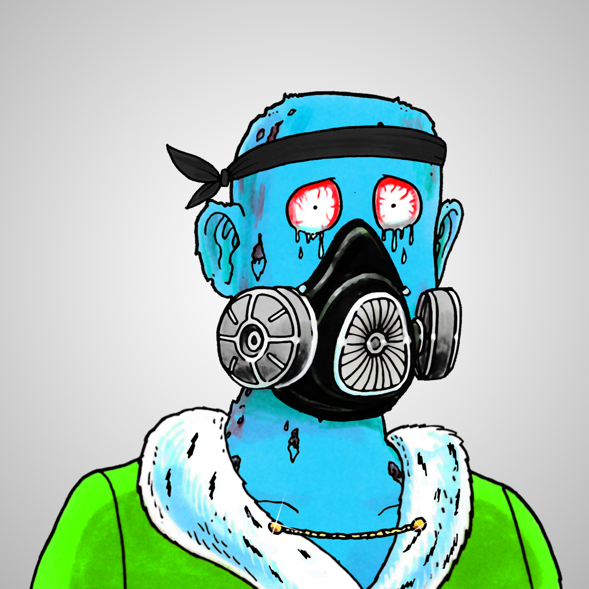 George Trosley - Jungle Freaks - Jungle Freak 872 - NFT # 872