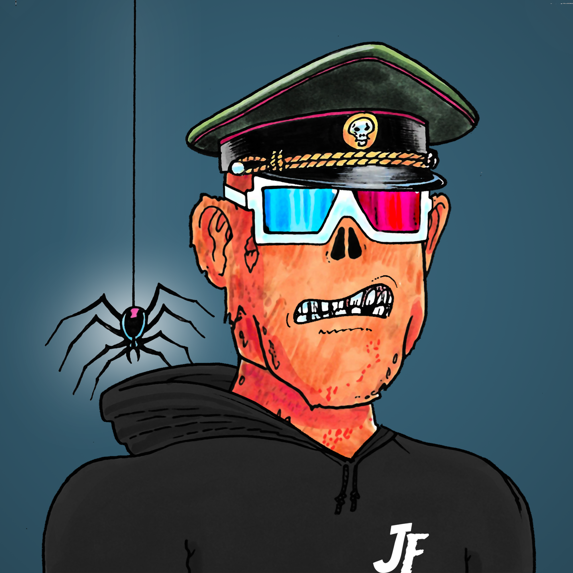 George Trosley - Jungle Freaks - Jungle Freak 8721 - NFT # 8721