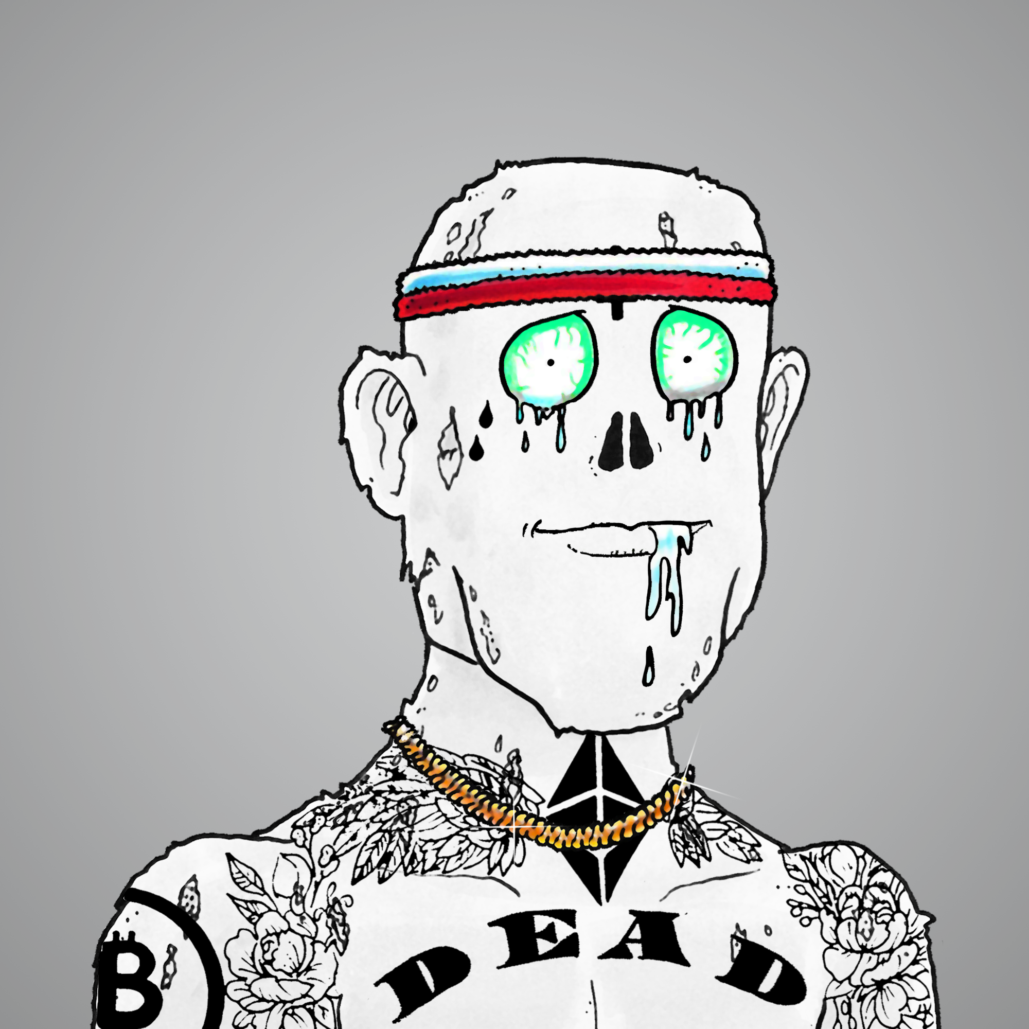 George Trosley - Jungle Freaks - Jungle Freak 873 - NFT # 873