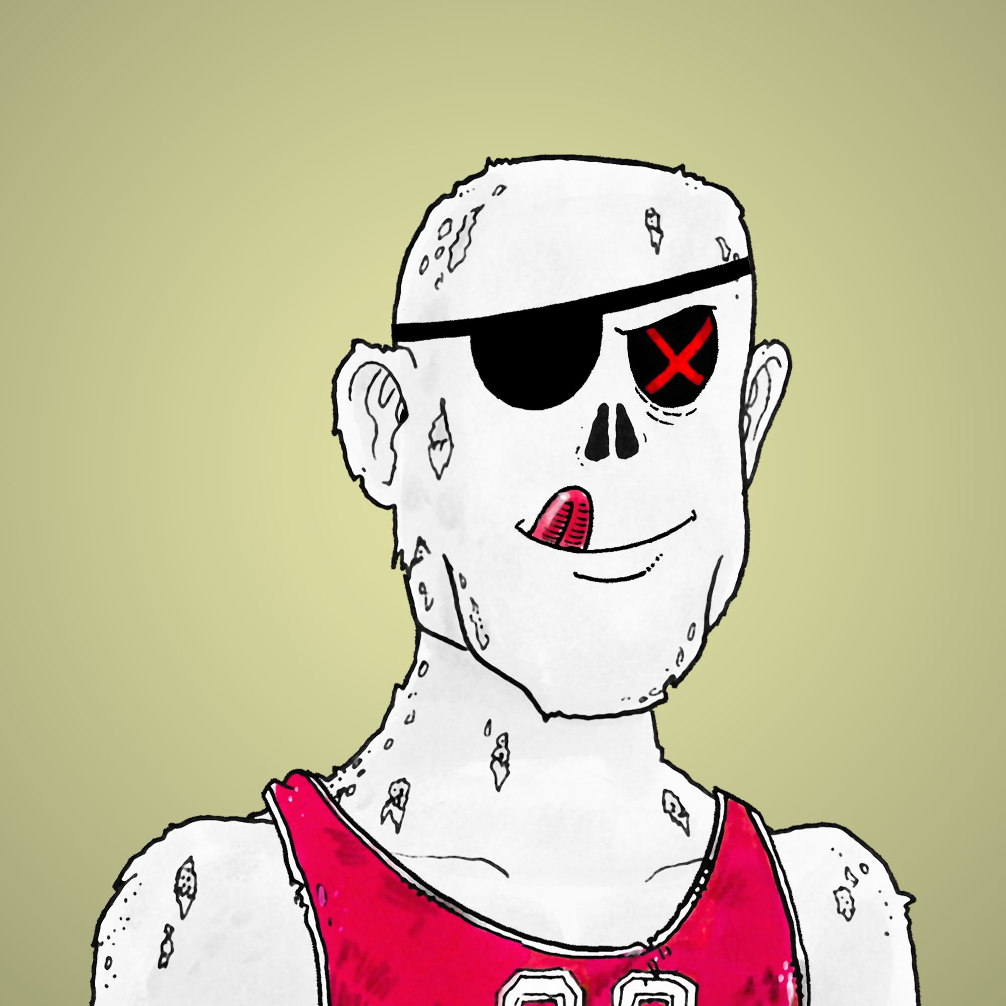 George Trosley - Jungle Freaks - Jungle Freak 8752 - NFT # 8752