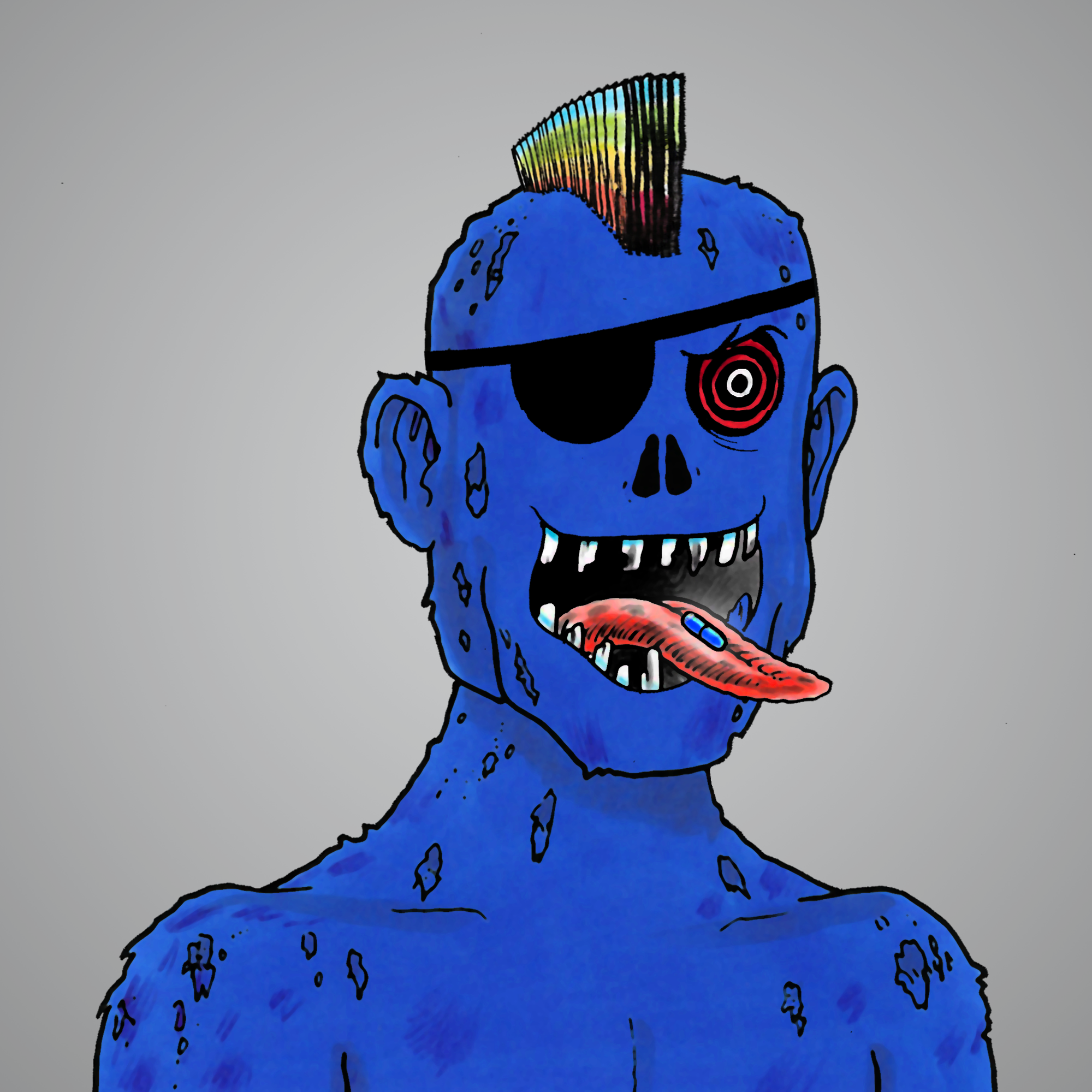 George Trosley - Jungle Freaks - Jungle Freak 8753 - NFT # 8753