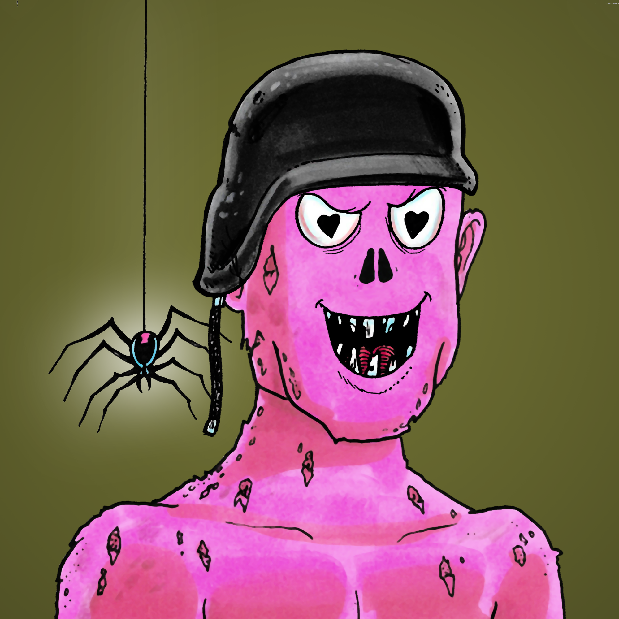 George Trosley - Jungle Freaks - Jungle Freak 8768 - NFT # 8768