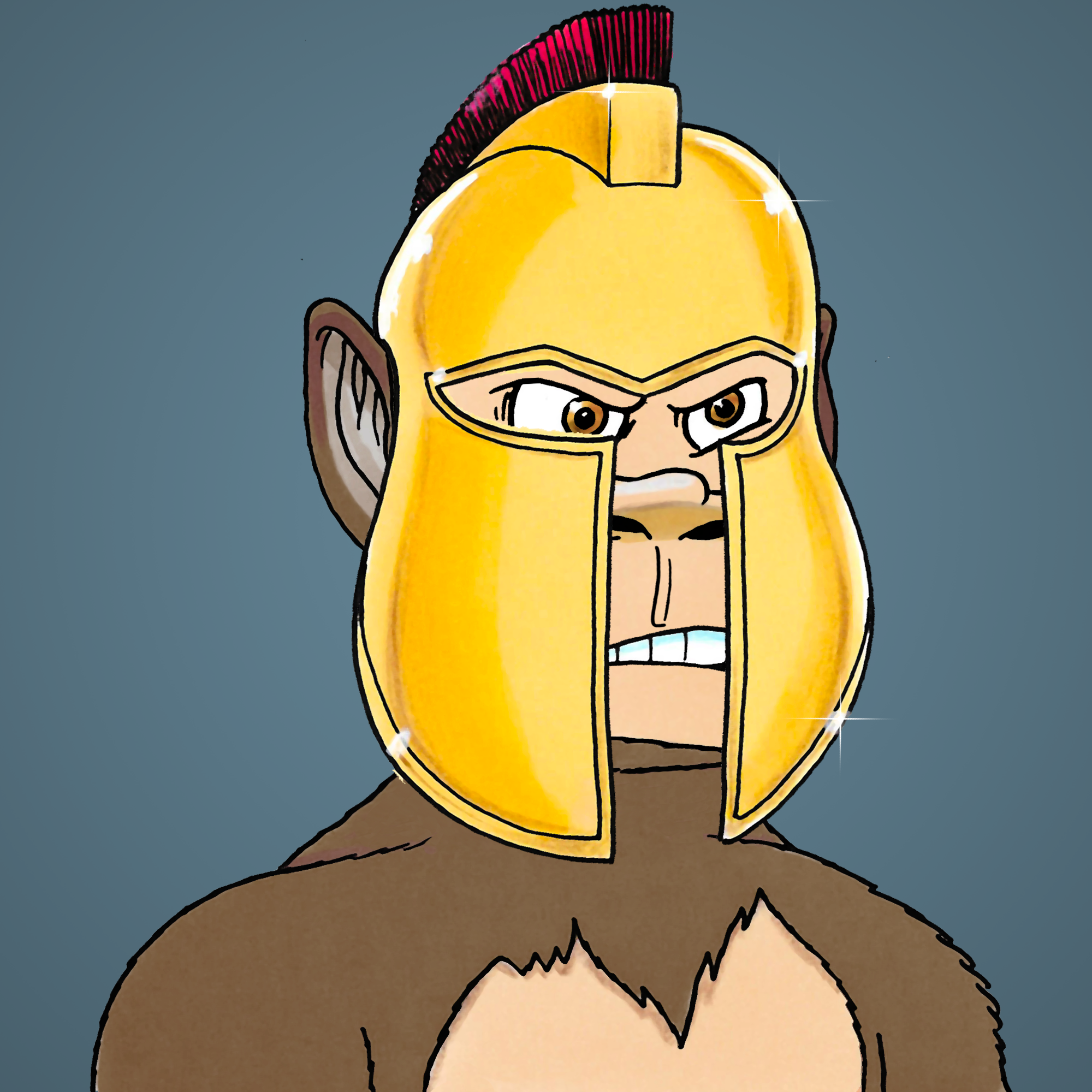 George Trosley - Jungle Freaks - Jungle Freak 8790 - NFT # 8790