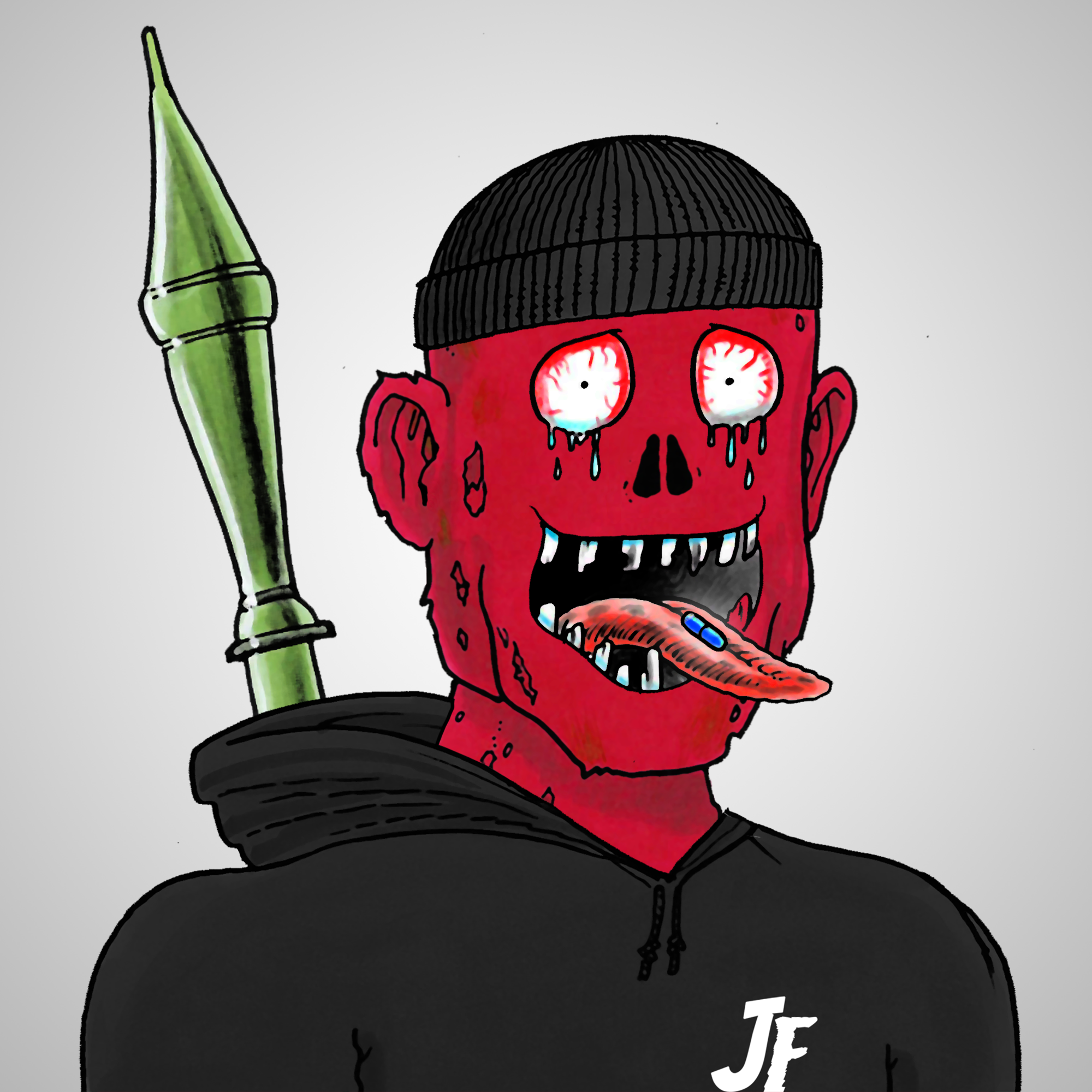 George Trosley - Jungle Freaks - Jungle Freak 8793 - NFT # 8793