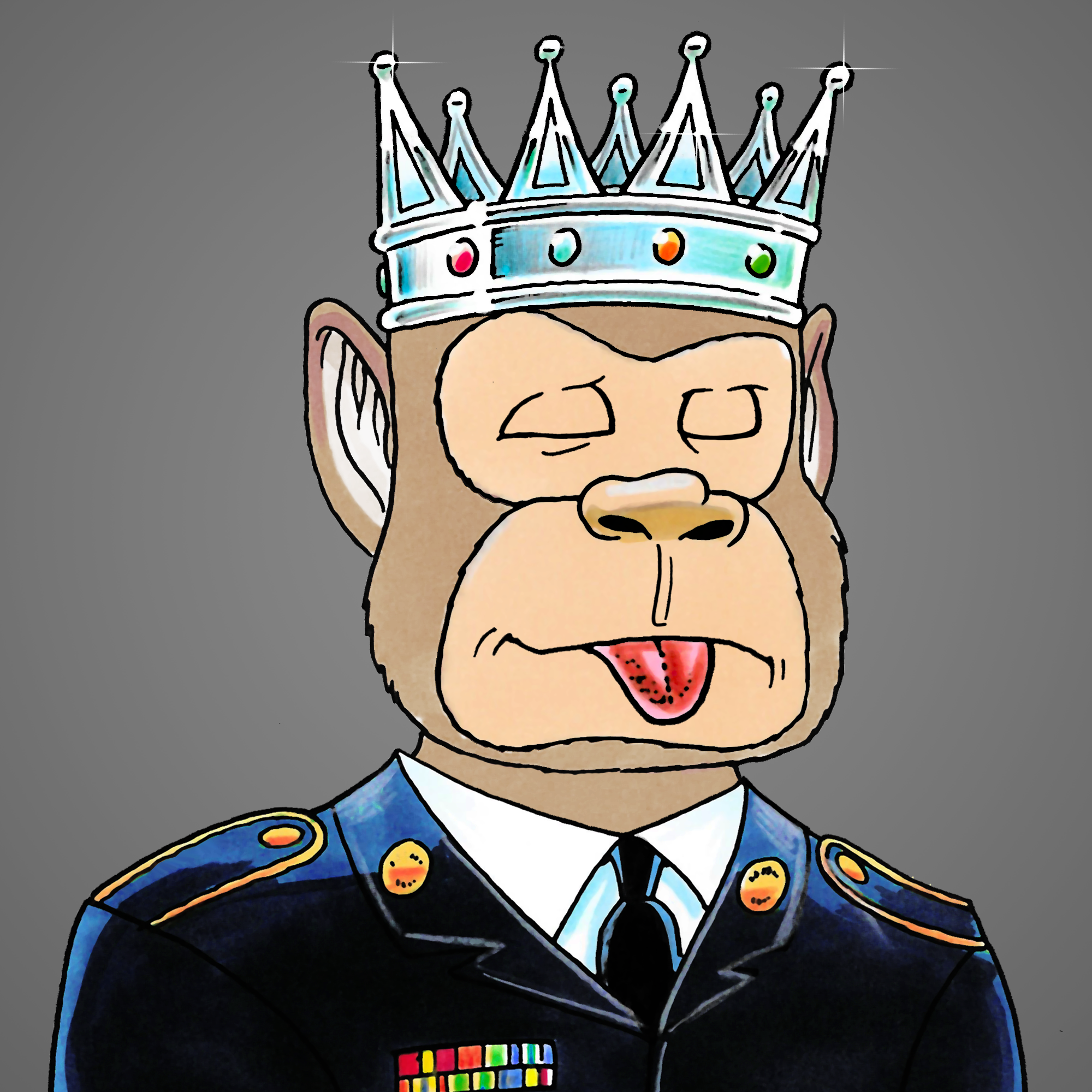 George Trosley - Jungle Freaks - Jungle Freak 880 - NFT # 880