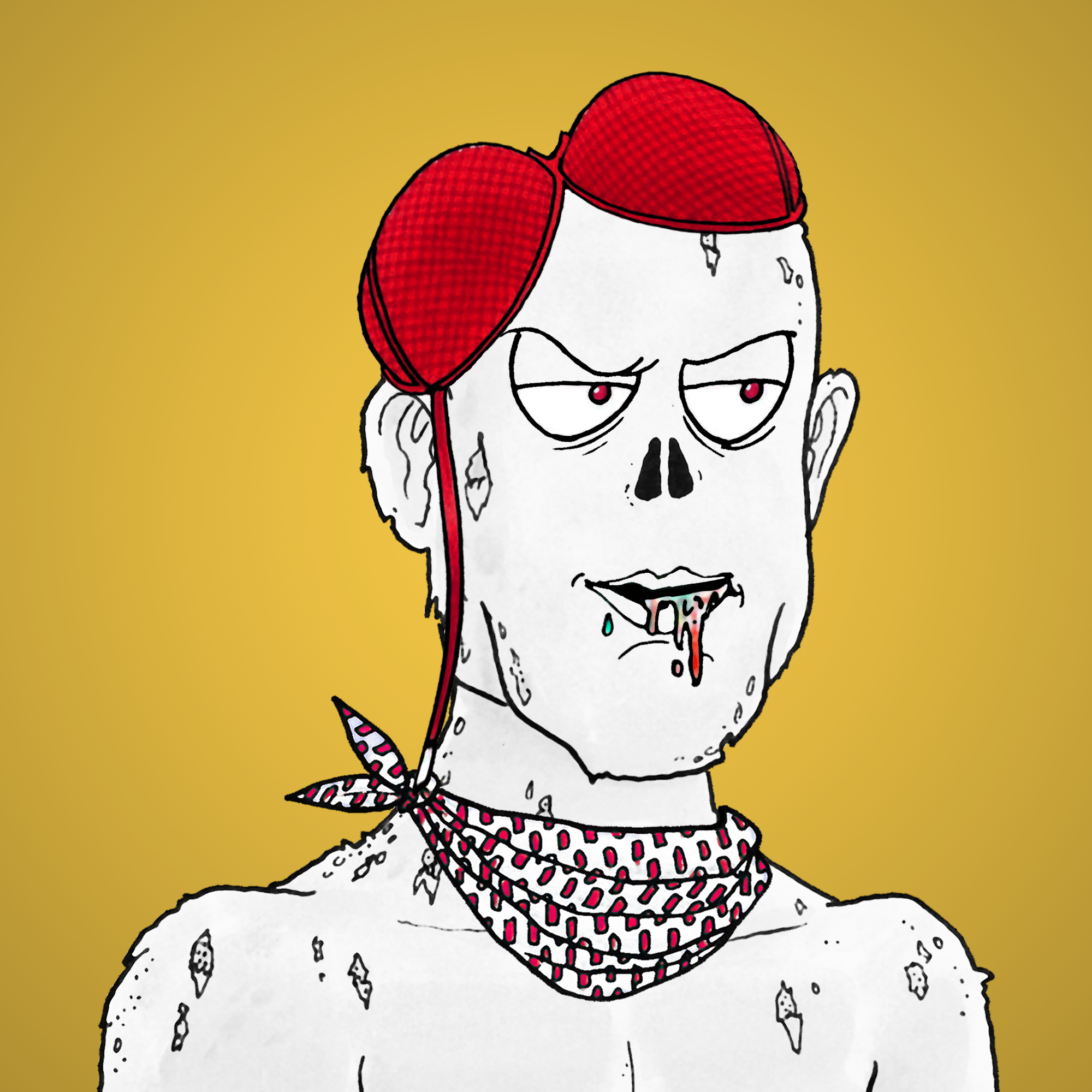 George Trosley - Jungle Freaks - Jungle Freak 8809 - NFT # 8809