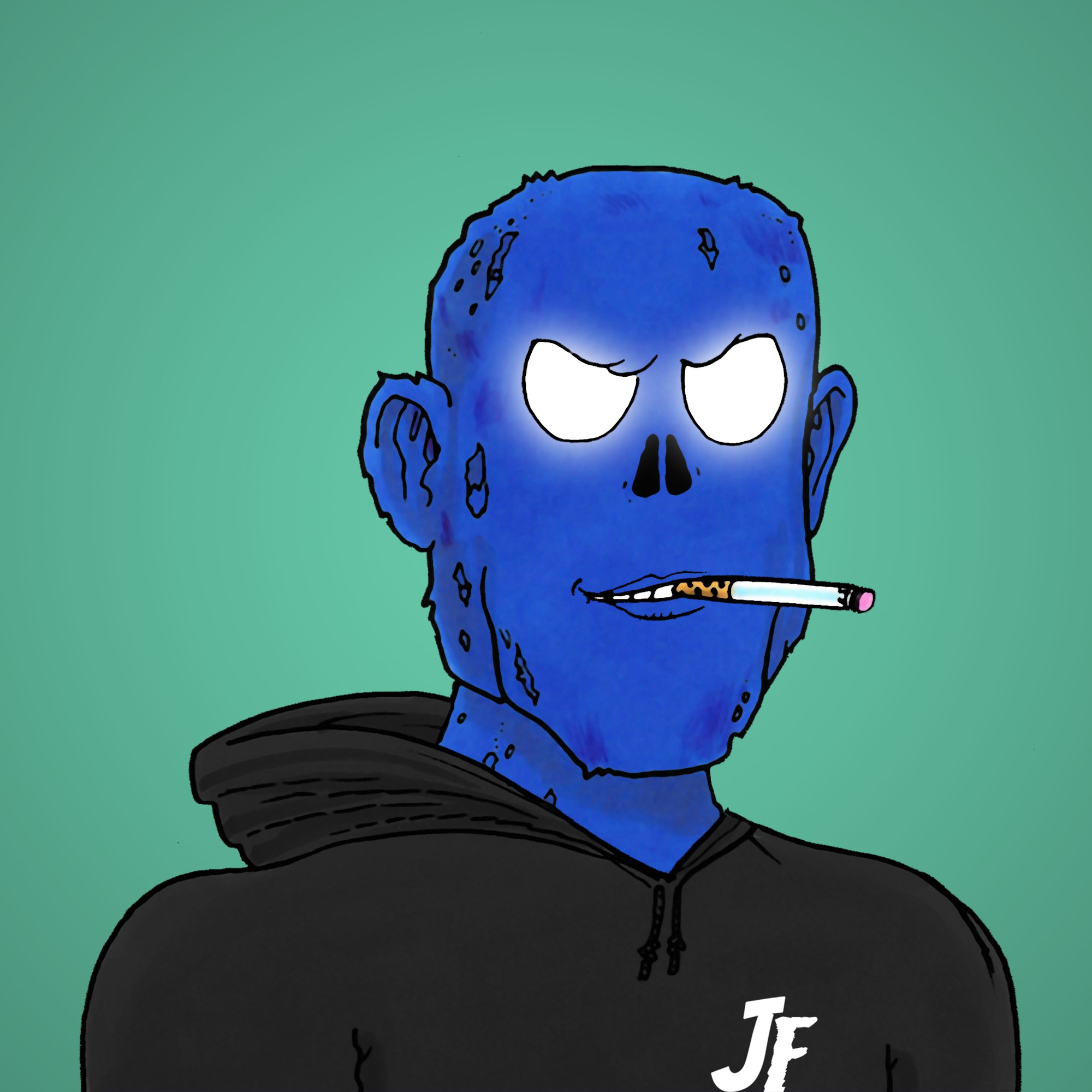 George Trosley - Jungle Freaks - Jungle Freak 8818 - NFT # 8818