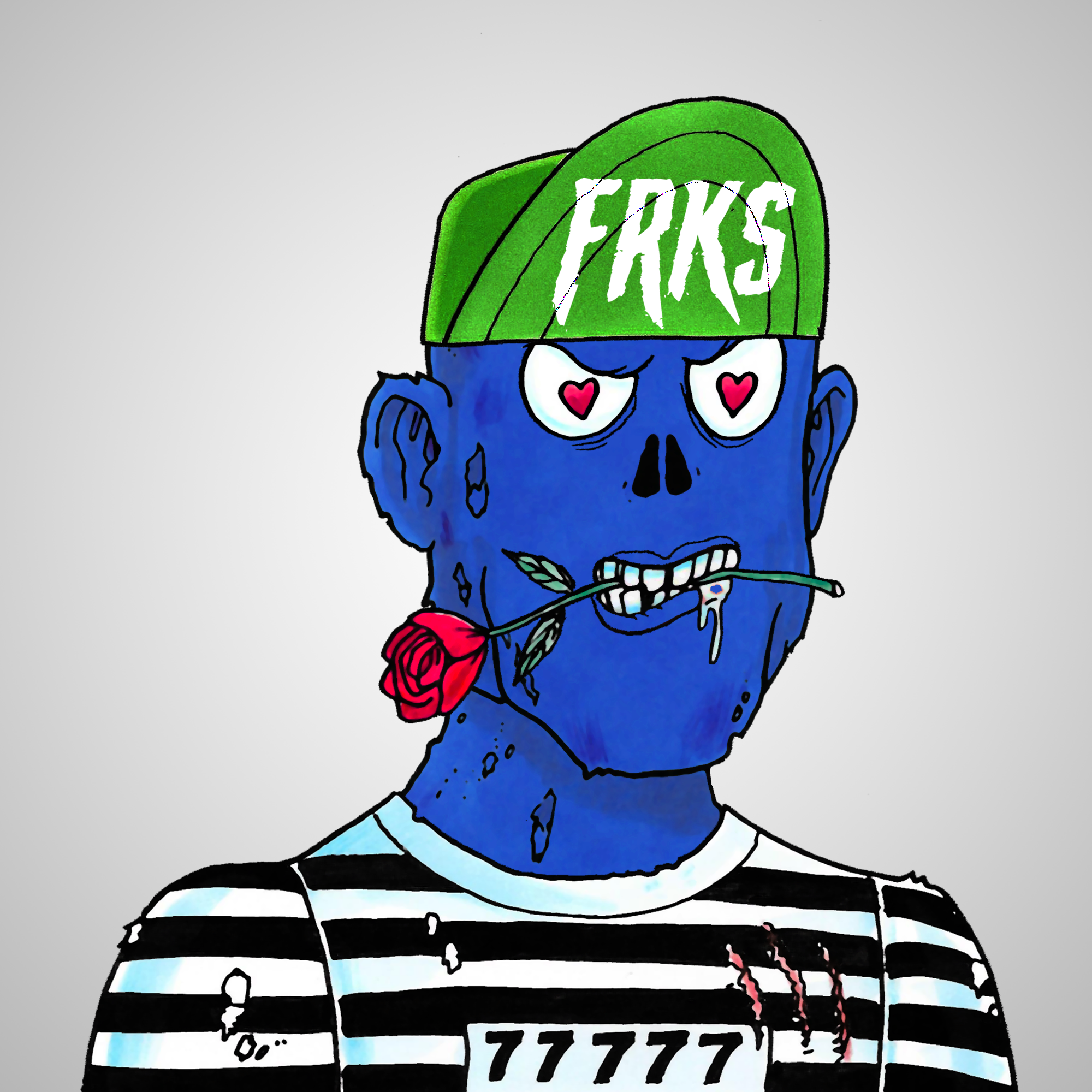 George Trosley - Jungle Freaks - Jungle Freak 882 - NFT # 882