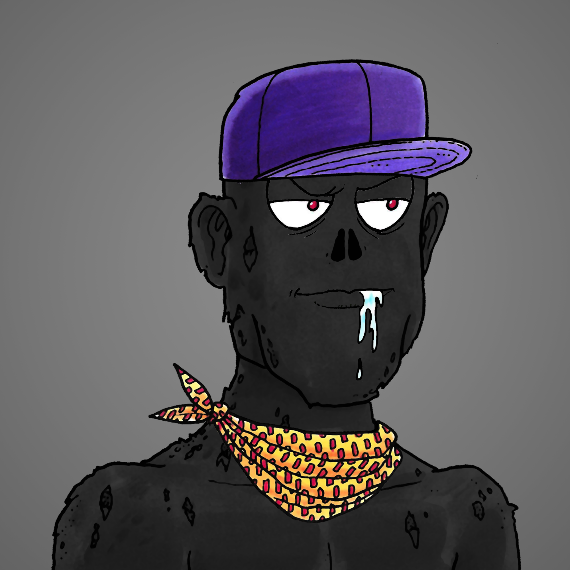 George Trosley - Jungle Freaks - Jungle Freak 8825 - NFT # 8825