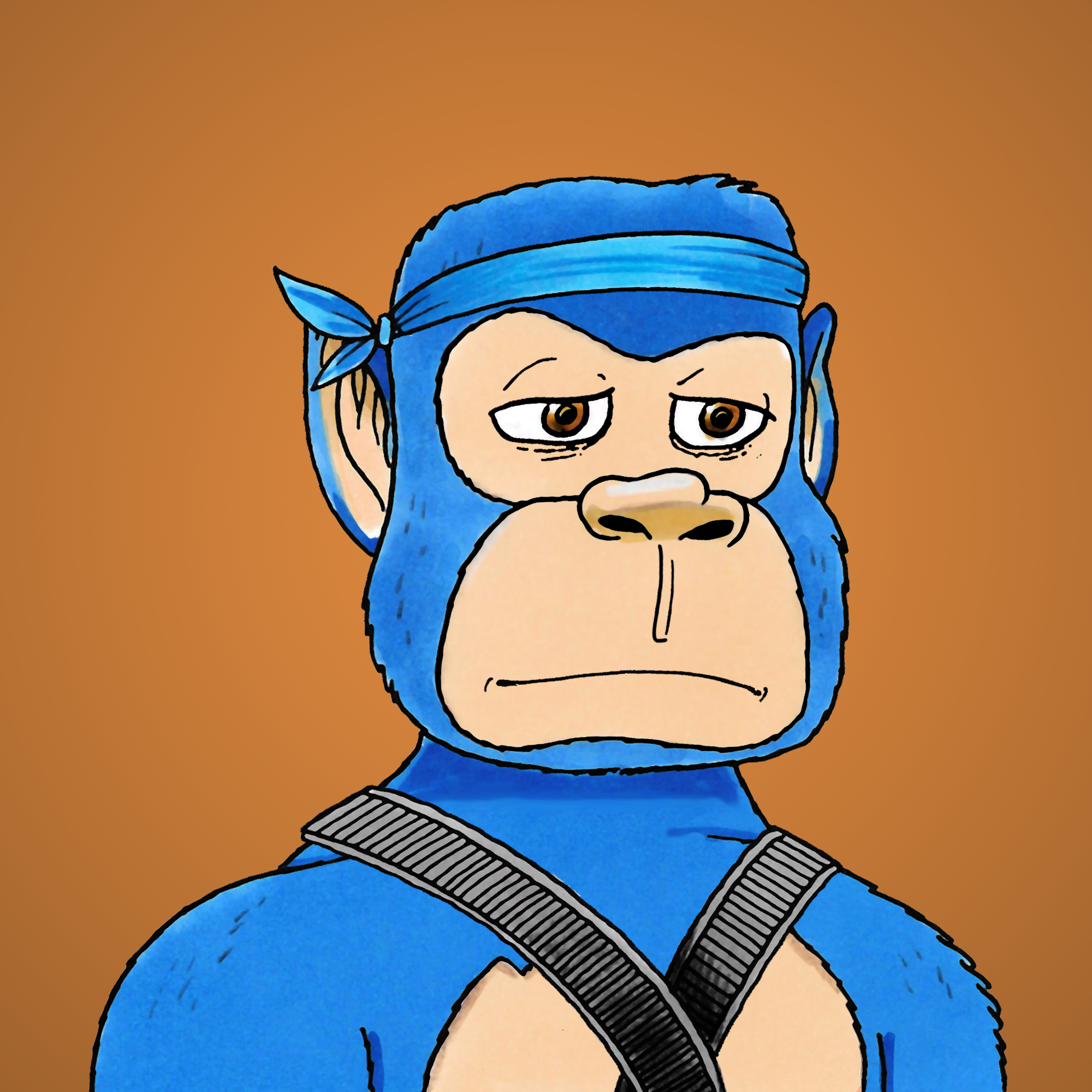 George Trosley - Jungle Freaks - Jungle Freak 8827 - NFT # 8827