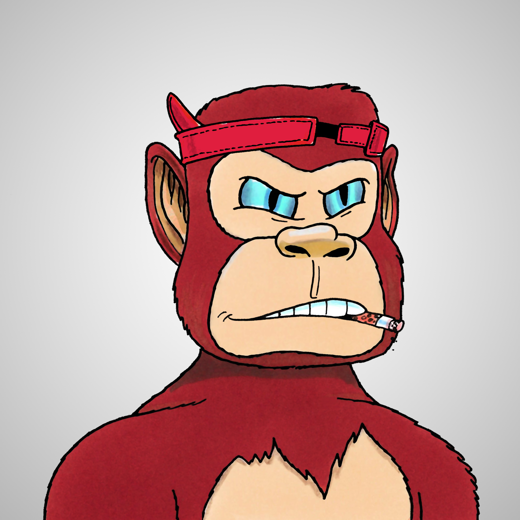 George Trosley - Jungle Freaks - Jungle Freak 8833 - NFT # 8833