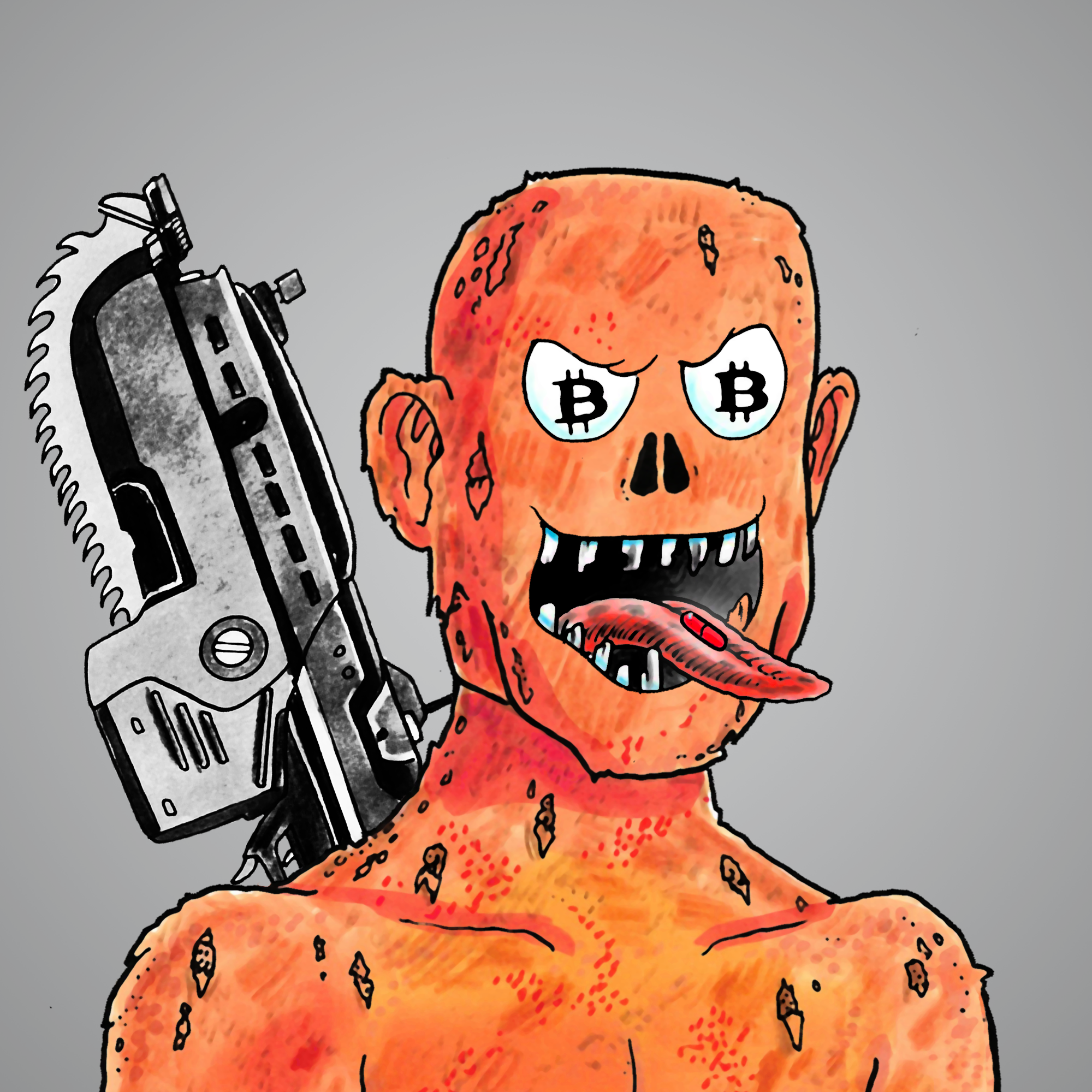 George Trosley - Jungle Freaks - Jungle Freak 8844 - NFT # 8844