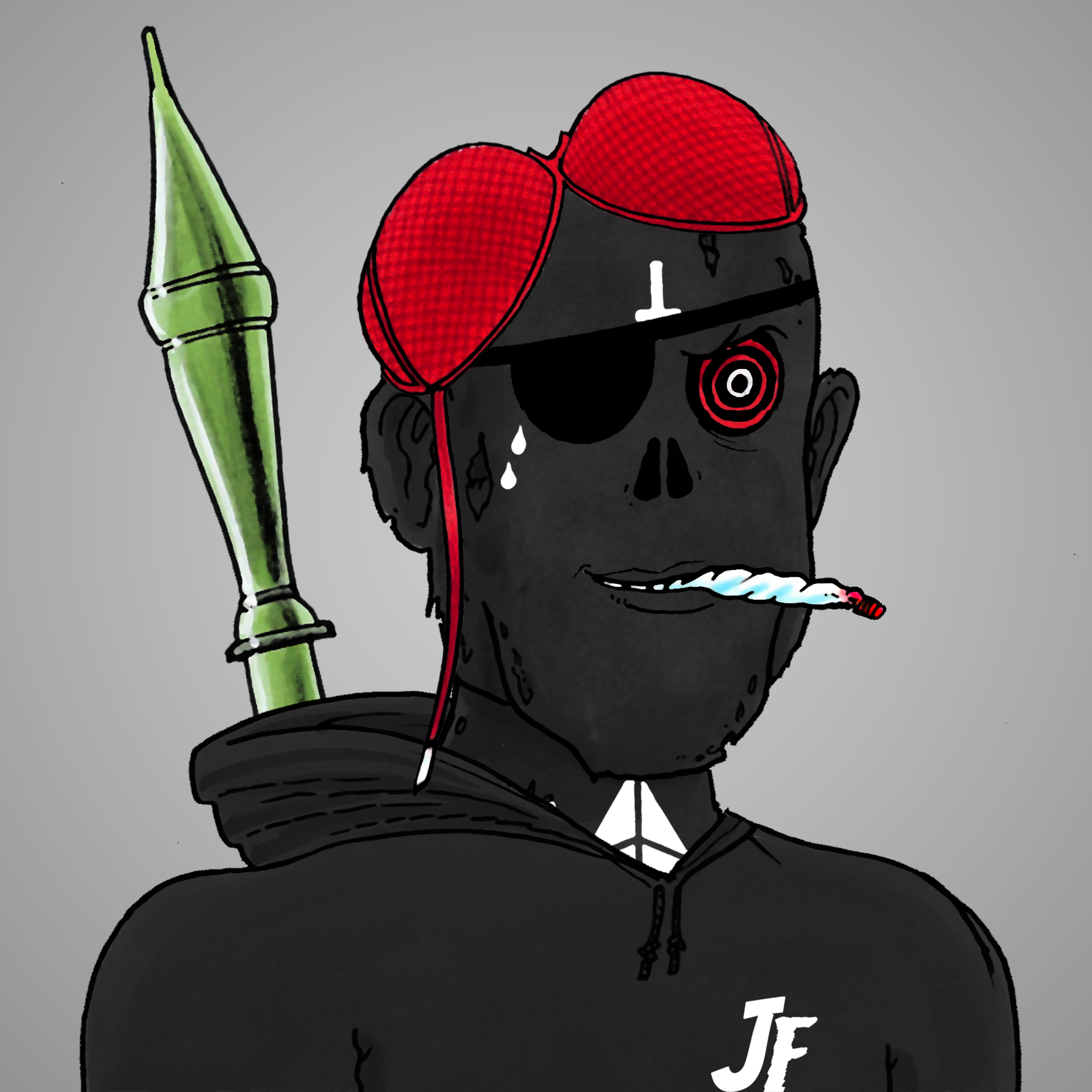 George Trosley - Jungle Freaks - Jungle Freak 8847 - NFT # 8847