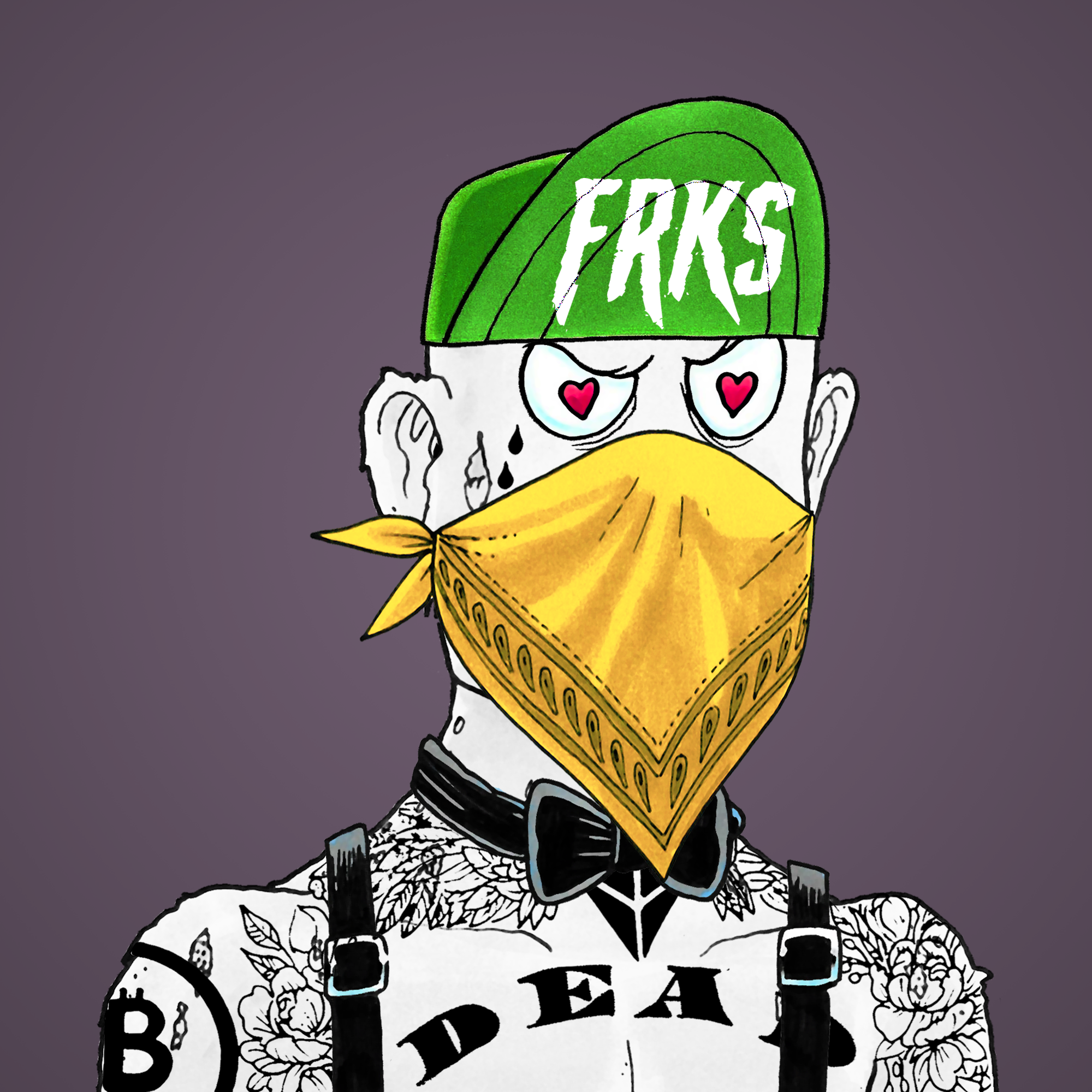 George Trosley - Jungle Freaks - Jungle Freak 8848 - NFT # 8848