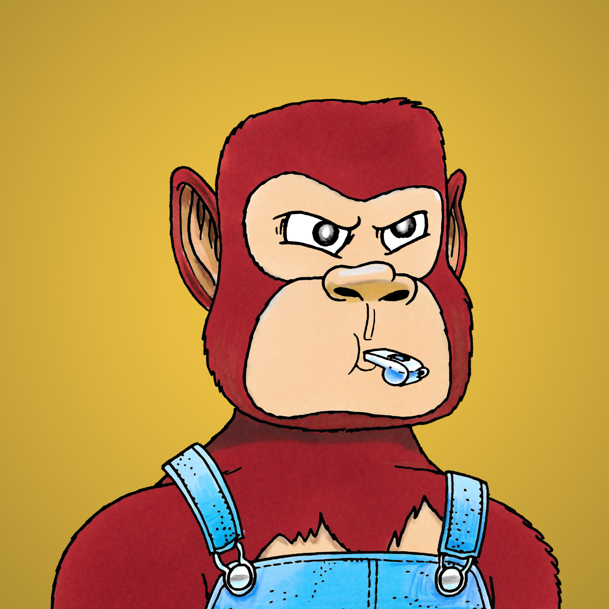 George Trosley - Jungle Freaks - Jungle Freak 8850 - NFT # 8850